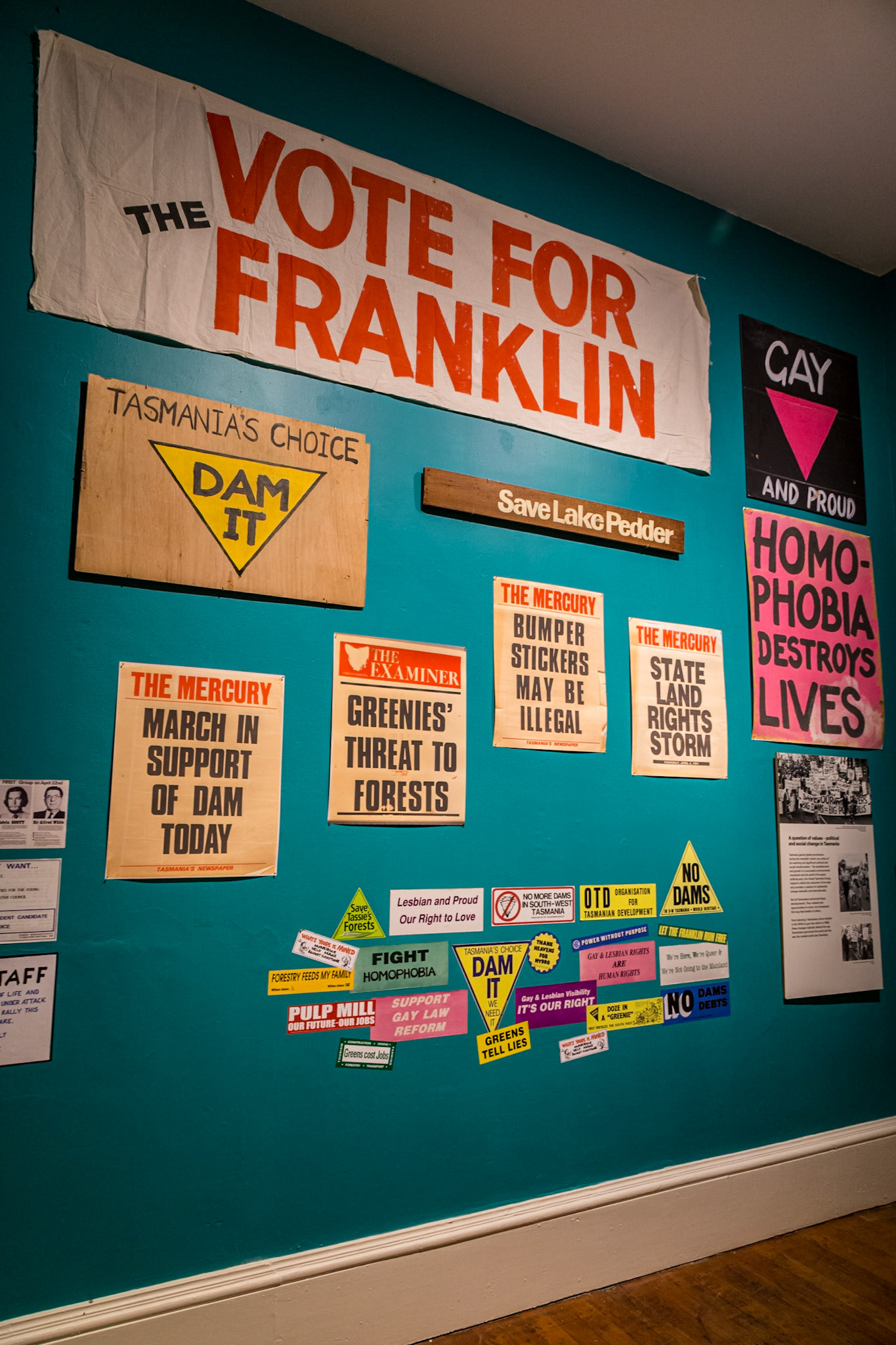 In the Tasmanian Museum &amp; Art Gallery