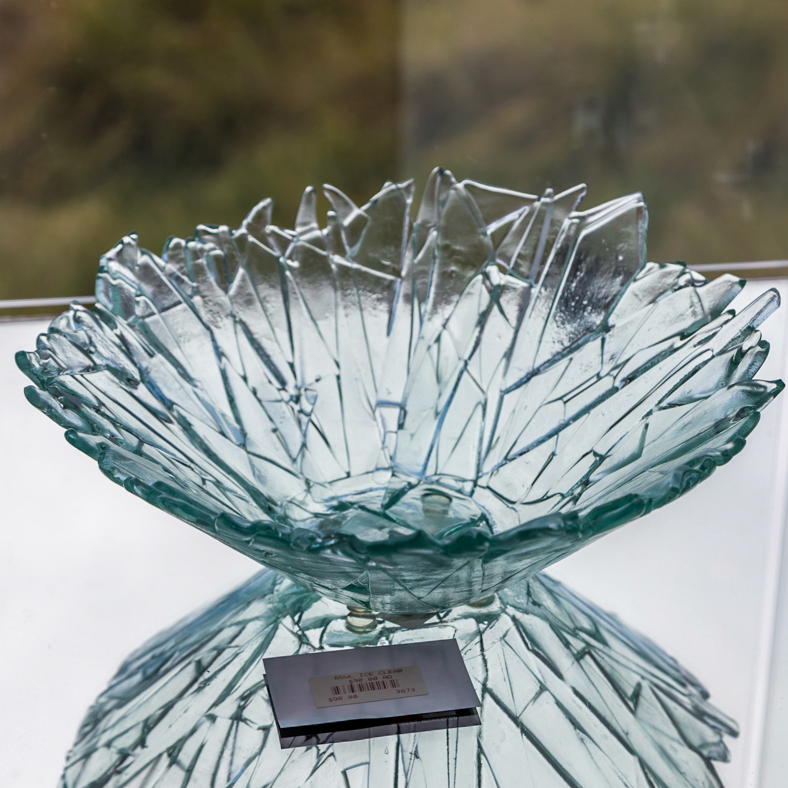 Glass Bowl. In the Burnie Makers' Workshop.