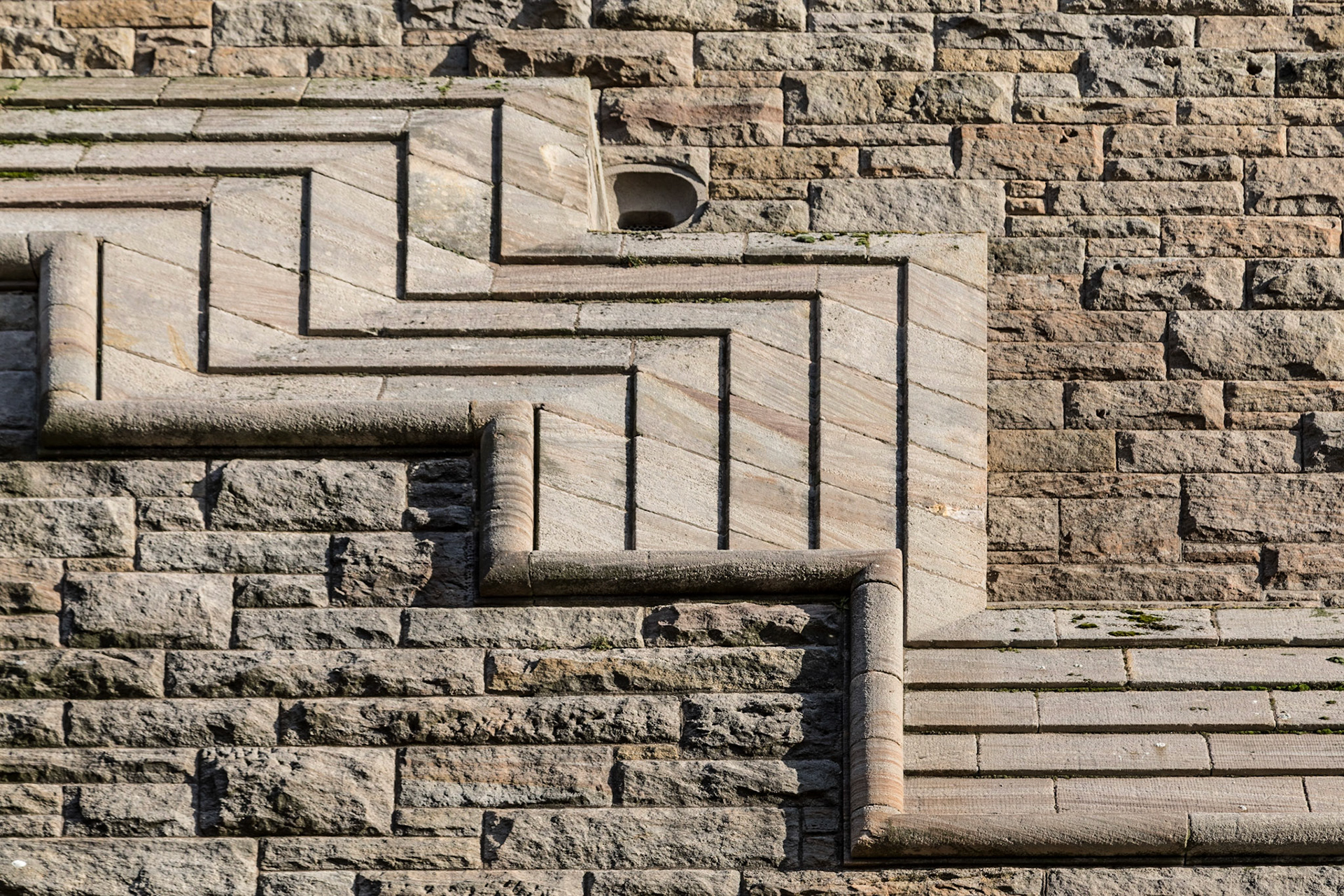 The National Wallace Monument. External detail.
