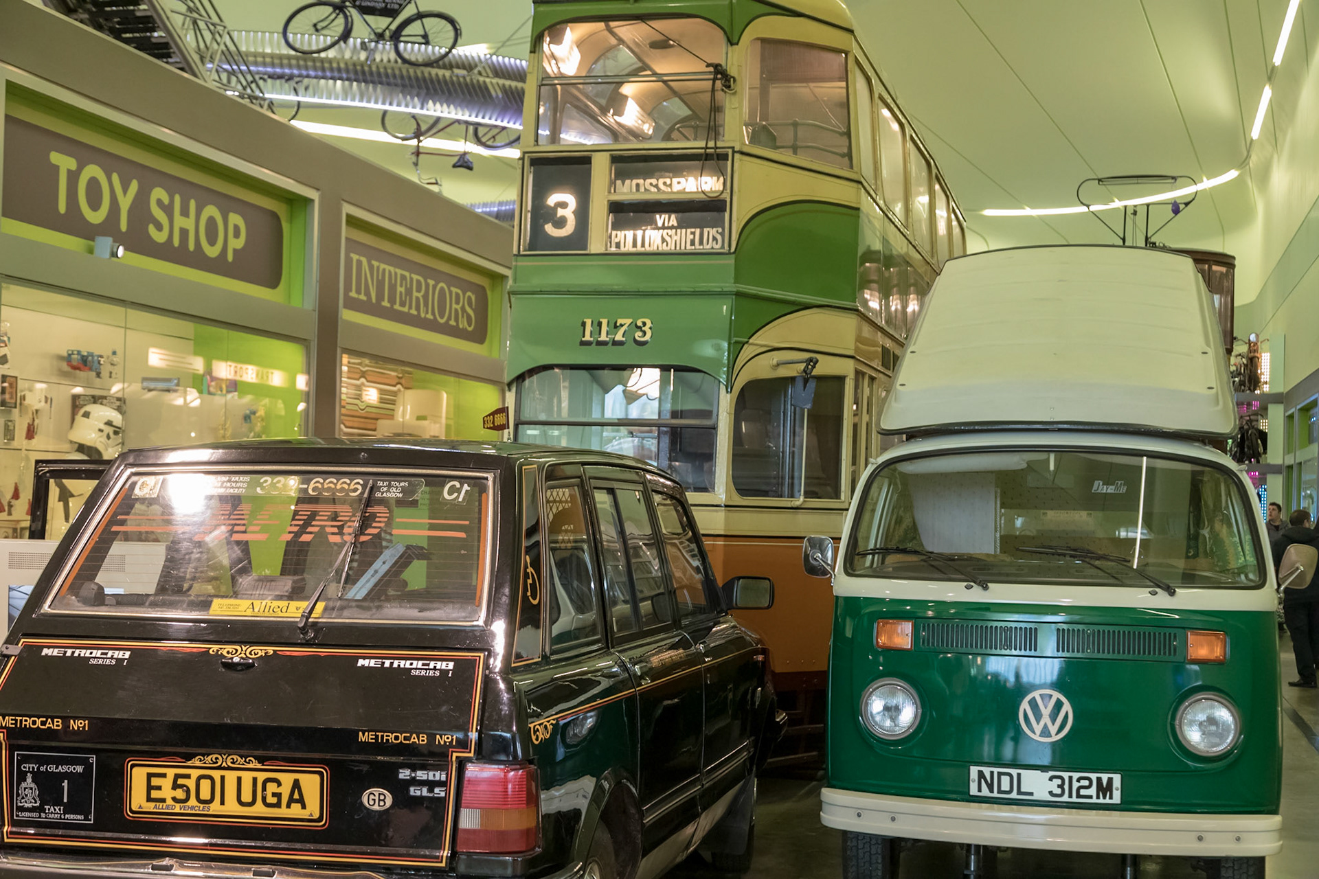 In the Riverside Museum