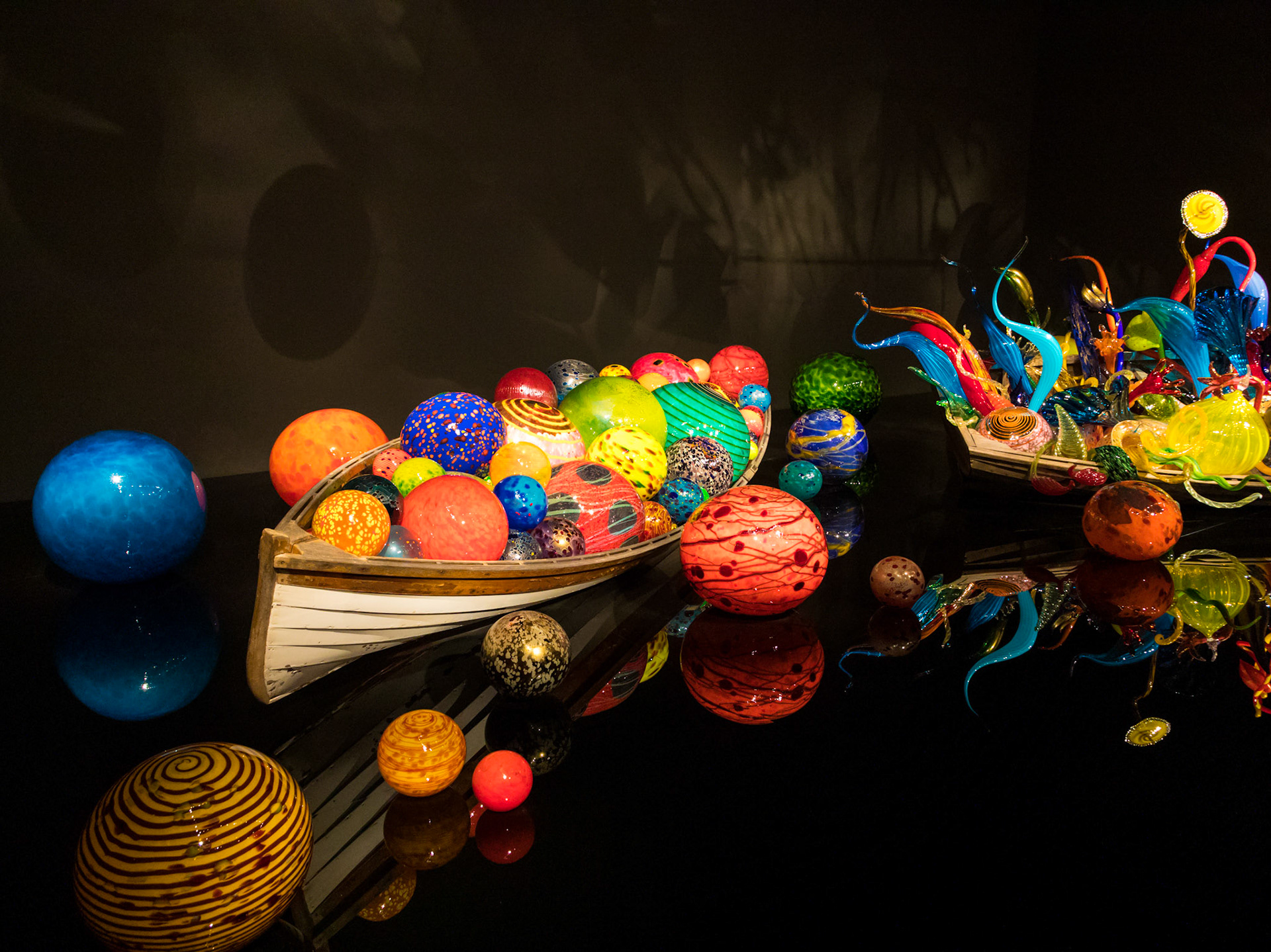 Ikebana and Float Boats; Chihuly Garden & Glass