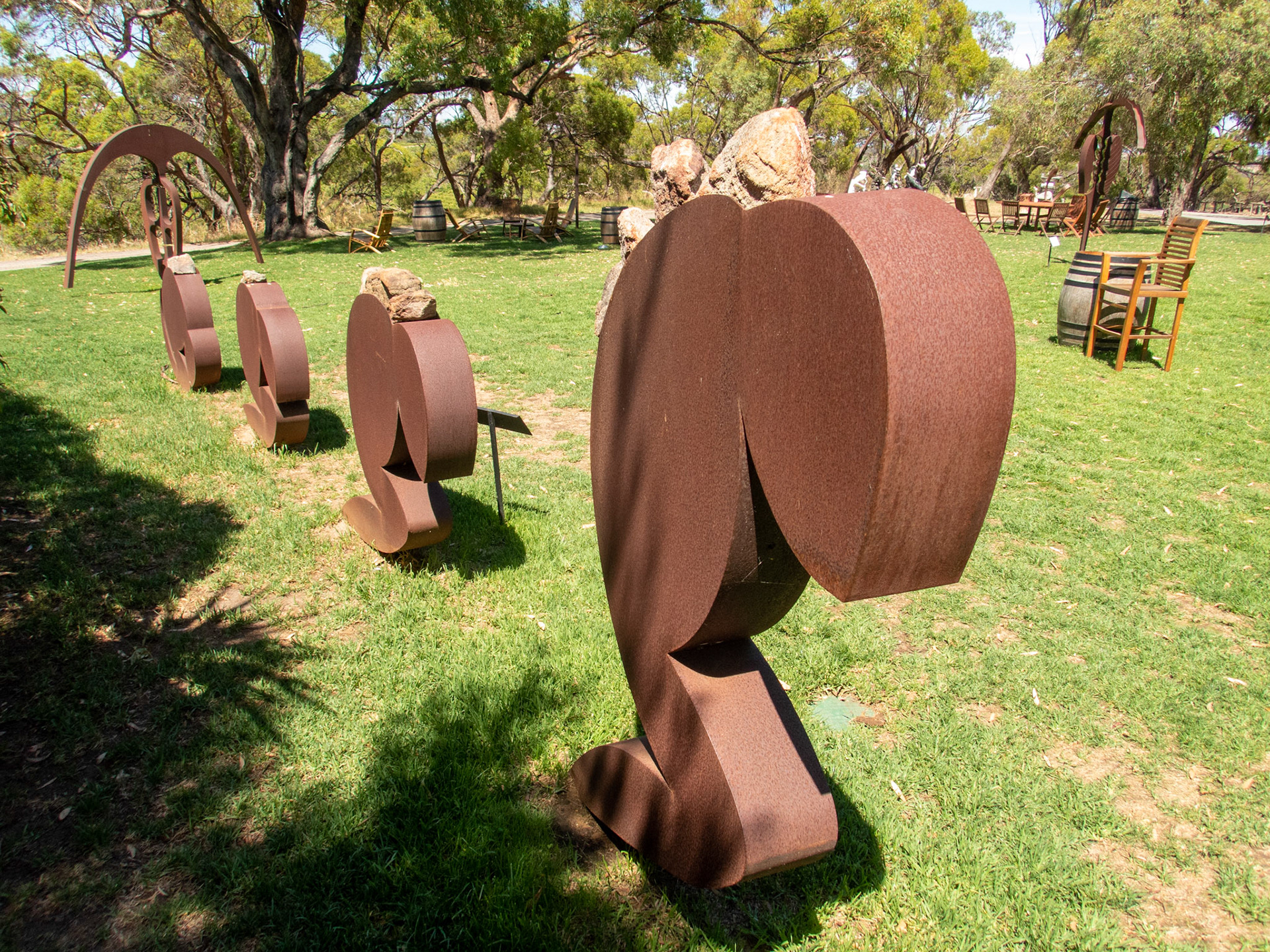 sculpture retrospective by artist Greg Johns