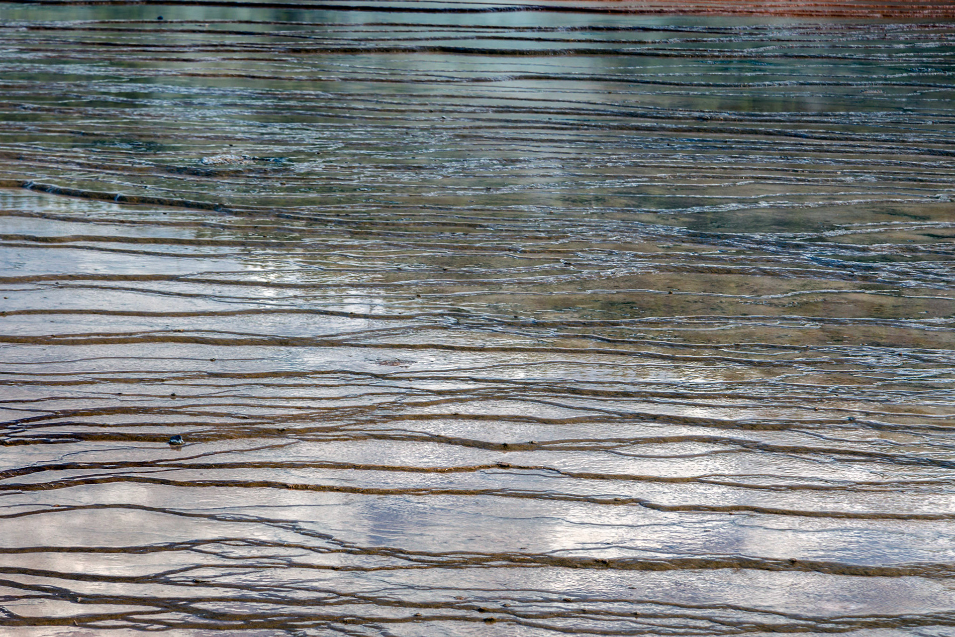 Midway Geyser Basin, Yellowstone National Park, Wyoming.