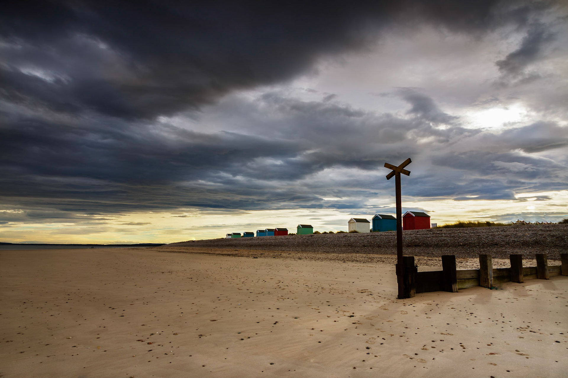Findhorn Beach, Moray Firth.
