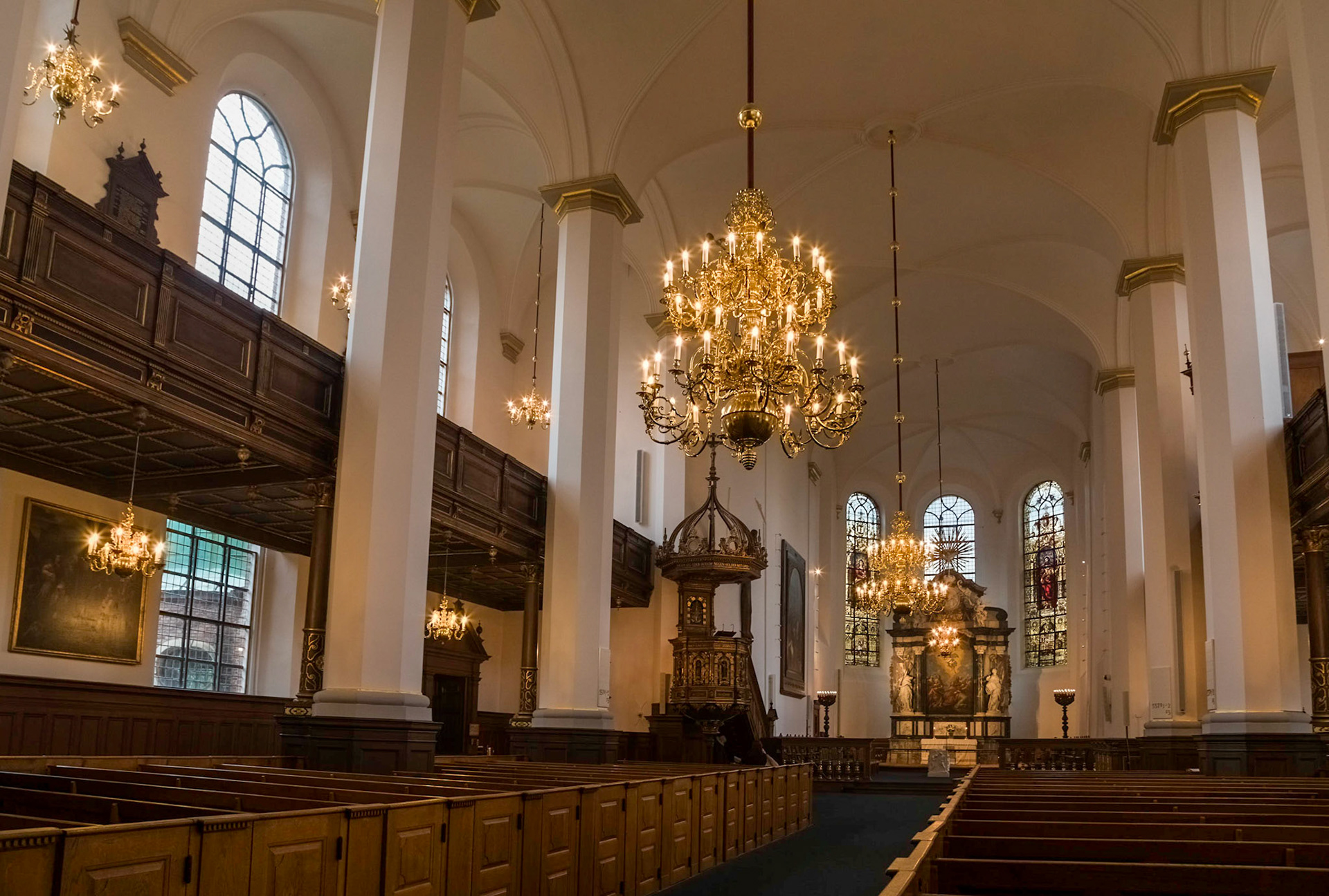 In the Lutheran church of the Holy Spirit