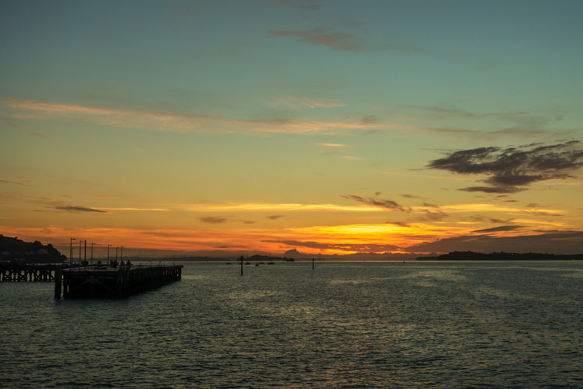 Dawn comes to Devonport