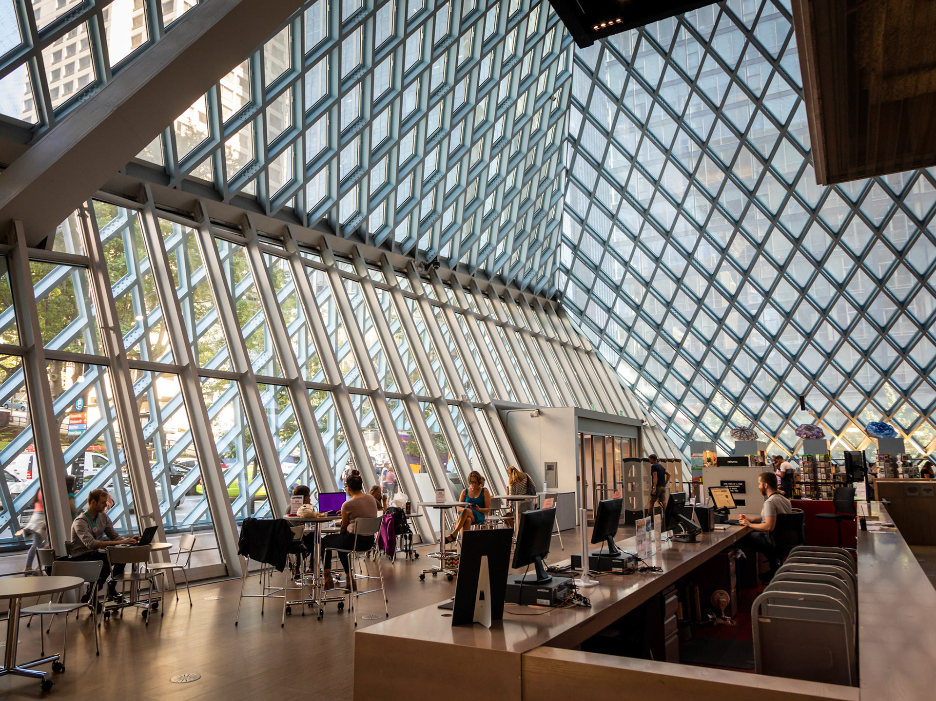 Architecture: In the Seatle Central Public Library