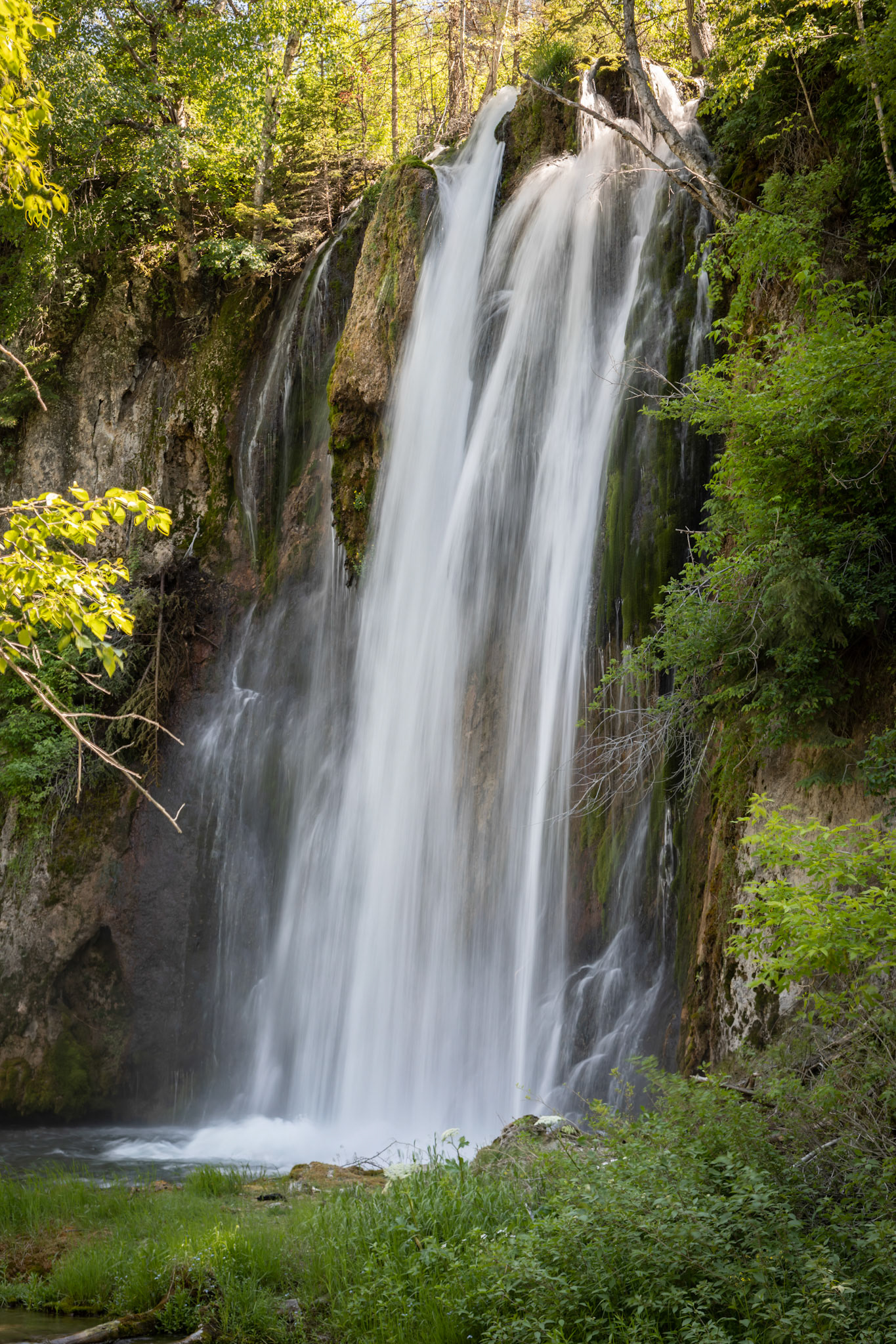 11 Jul: Spearfish Falls, Spearfish Canyon in the Black Hills
