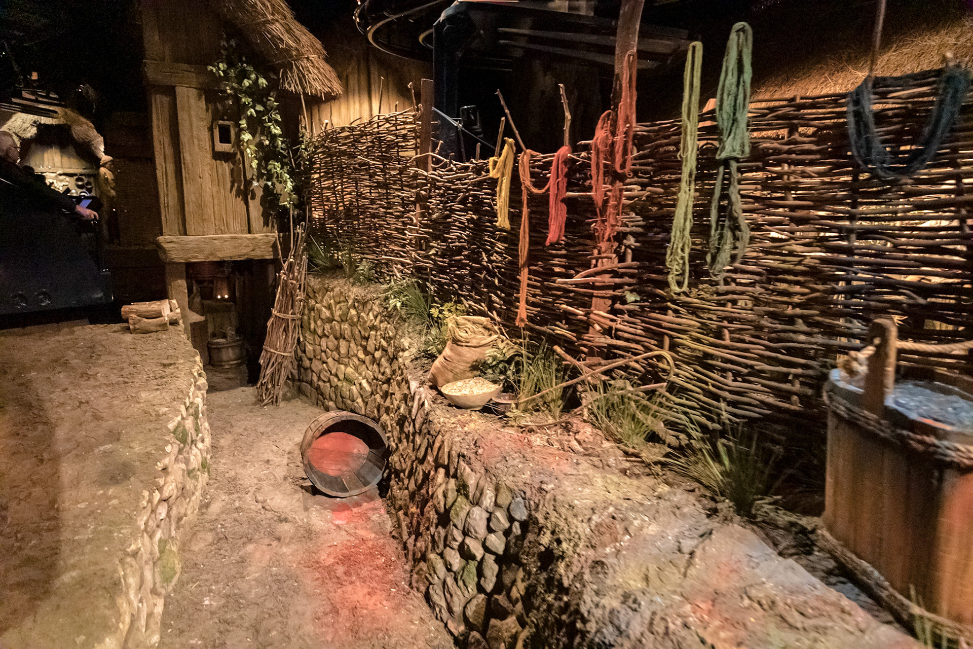 in the Jorvik Viking Centre