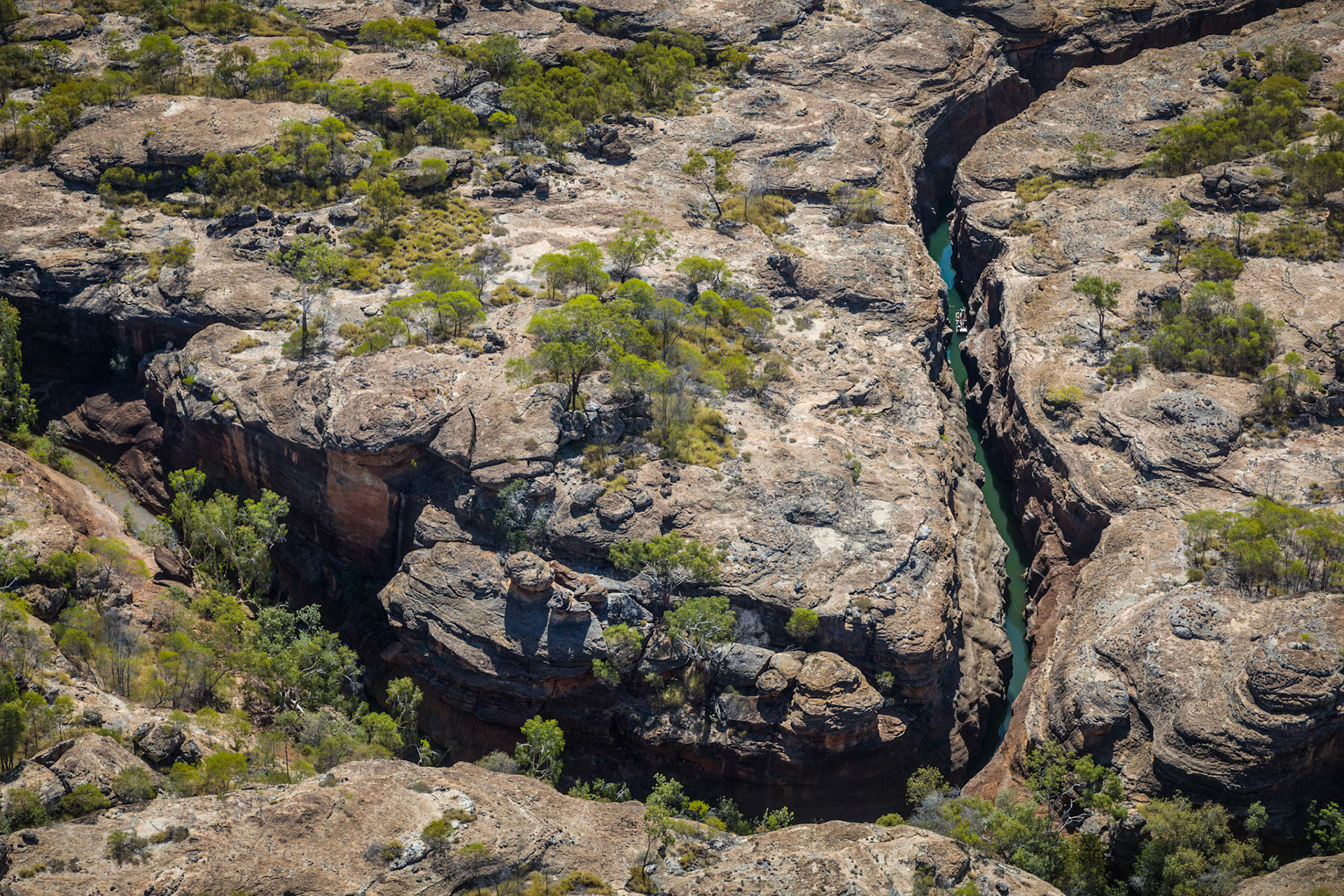 Cobbold Gorge in the gulf savannah sandstone