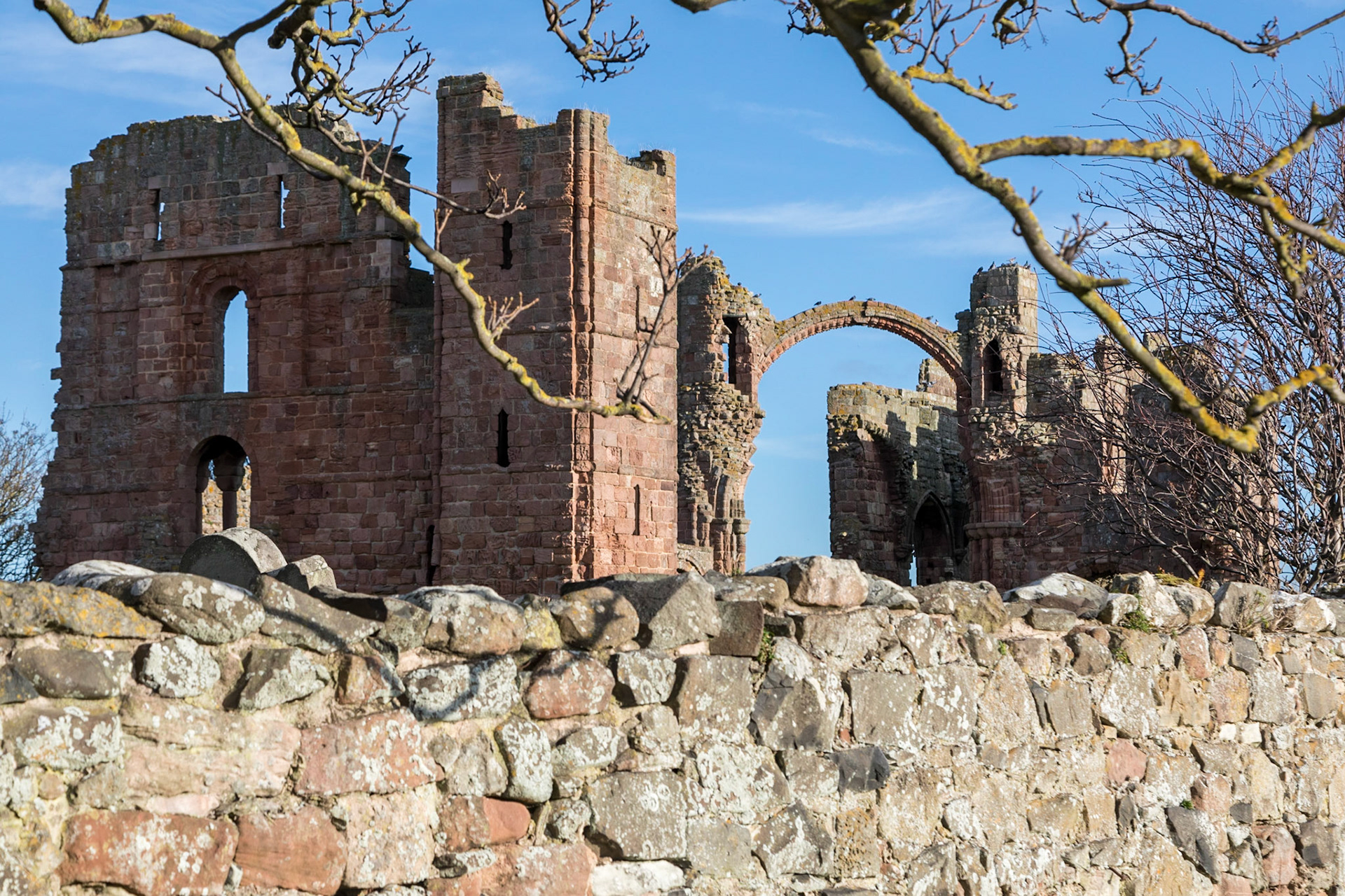 Lindisfarne Monastery ruin, Holy Island