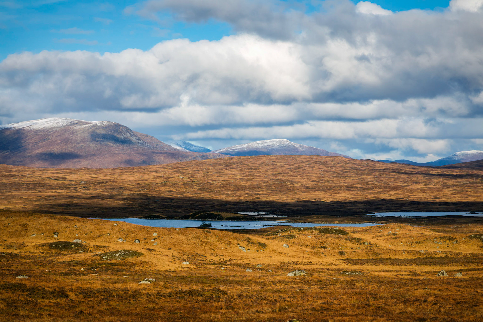 Passing through Rannoch Moor (A82)