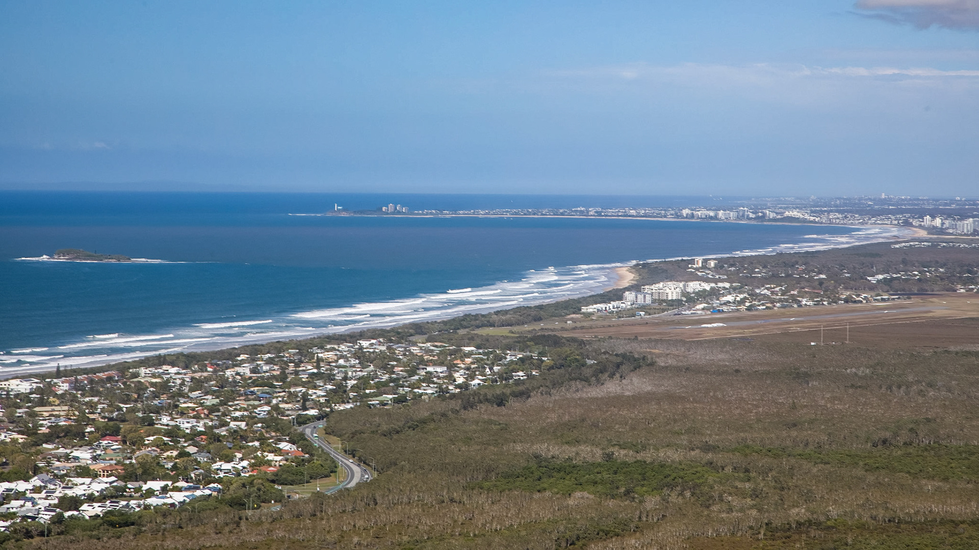 View from the Mount Coolum Summit