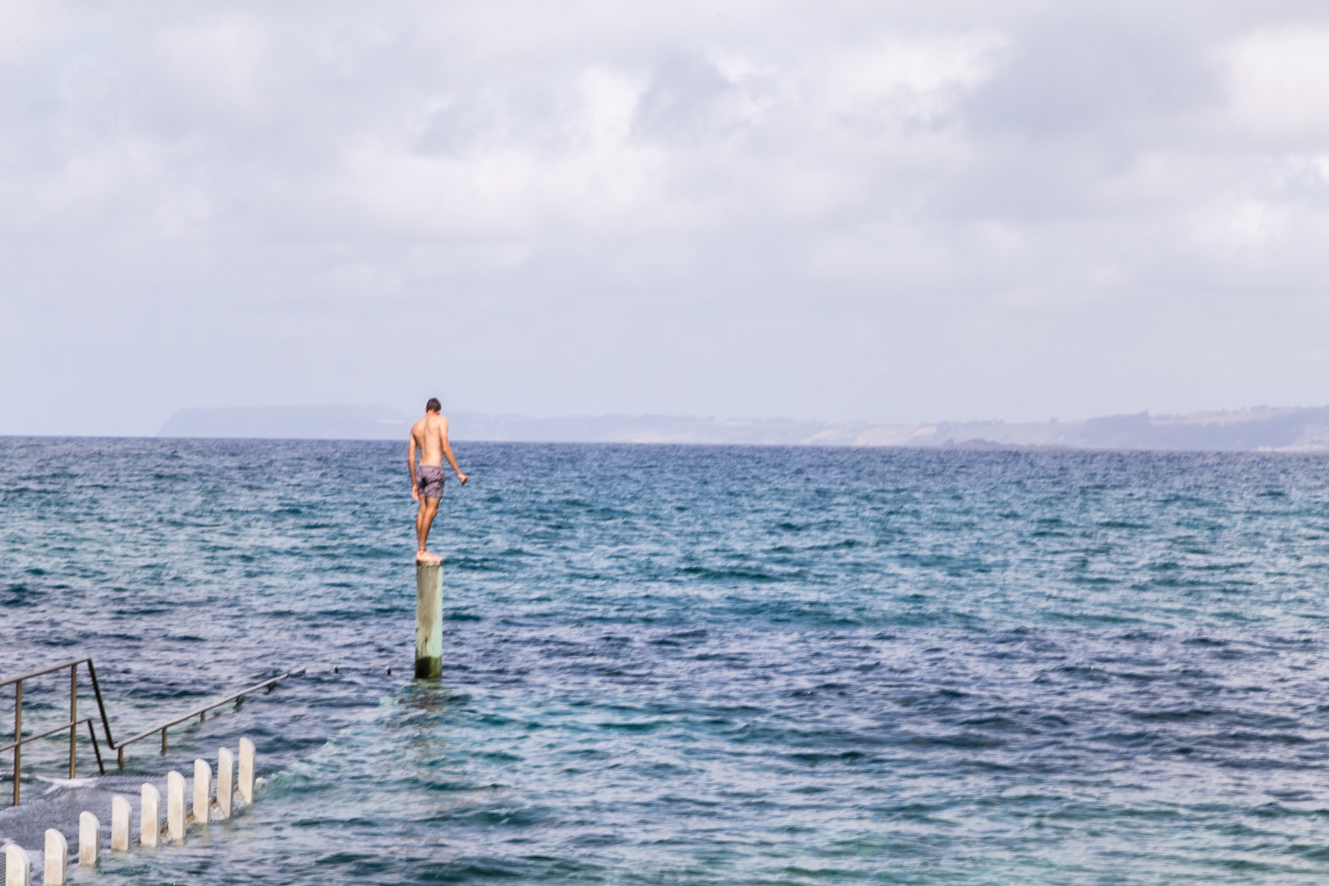 At the Burgess Cove Boat Ramp. Rocky Cape National Park.