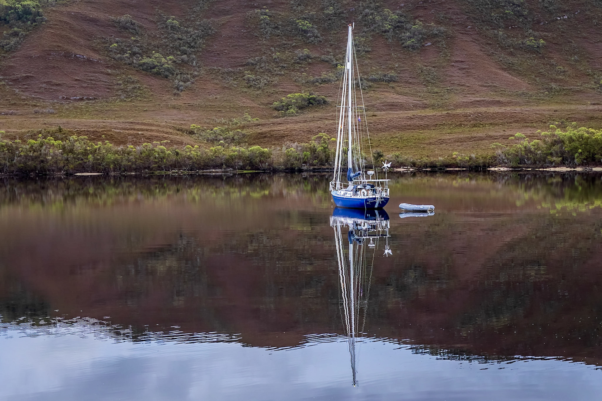 At the overnight mooring in Bathurst Harbour