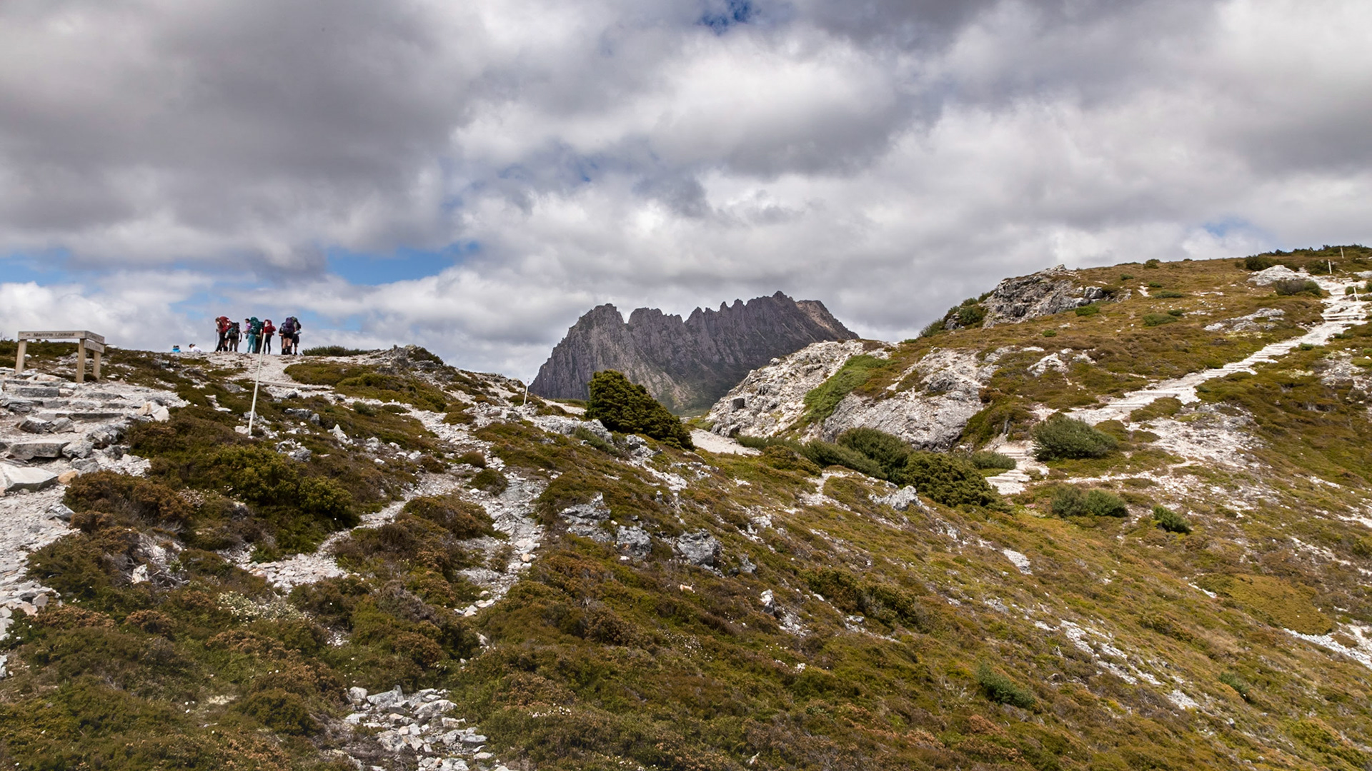 Overland Track near Marion's Lookout, Cradle Mountain