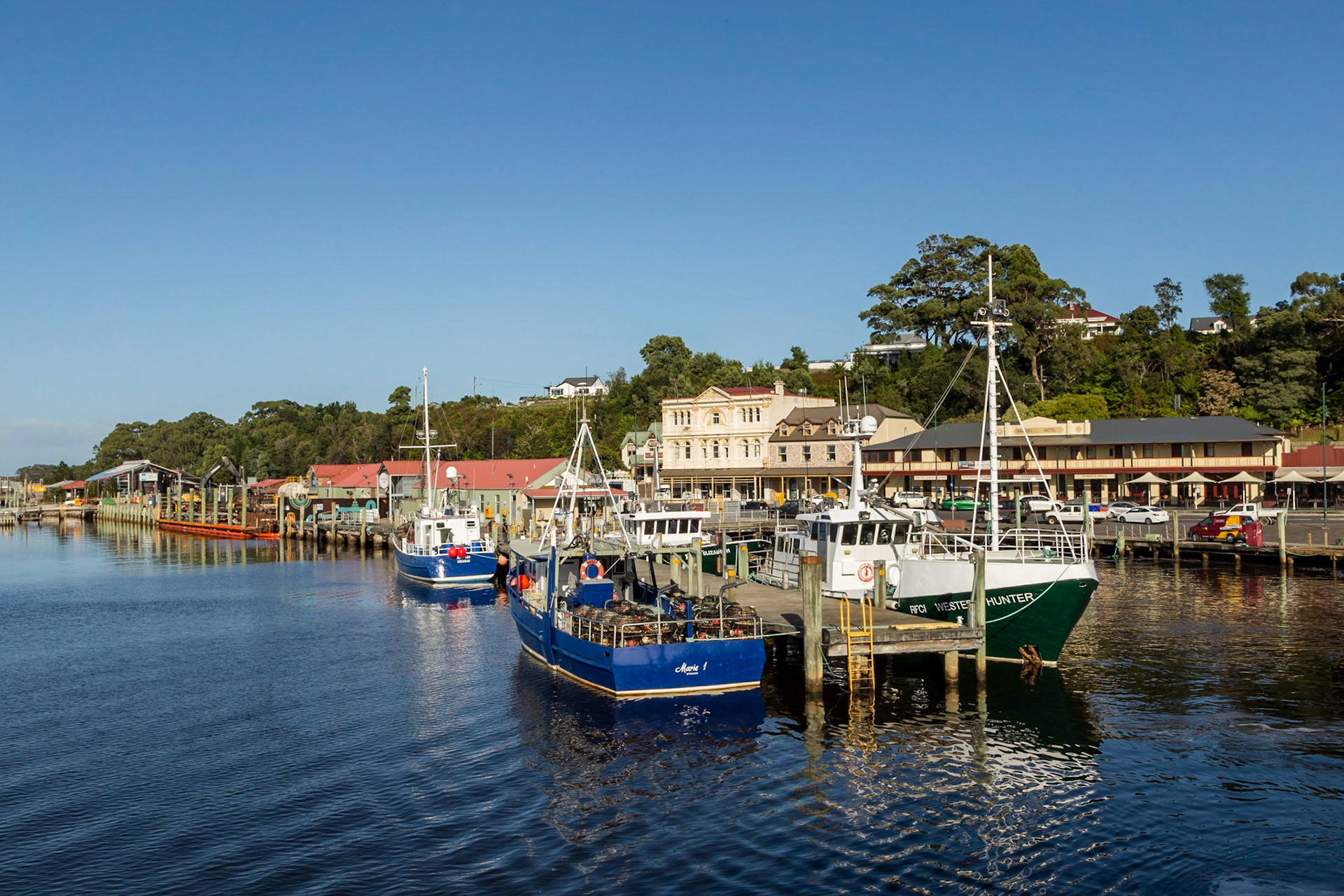 Fishing Boats in Strahan Harbour
