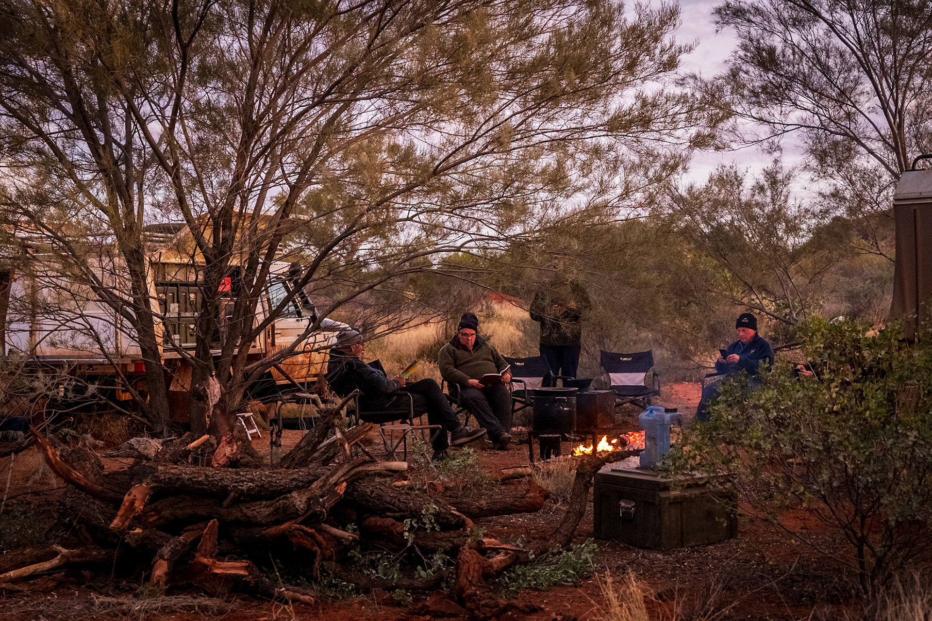 Munderri Outstation, Day 5 evening