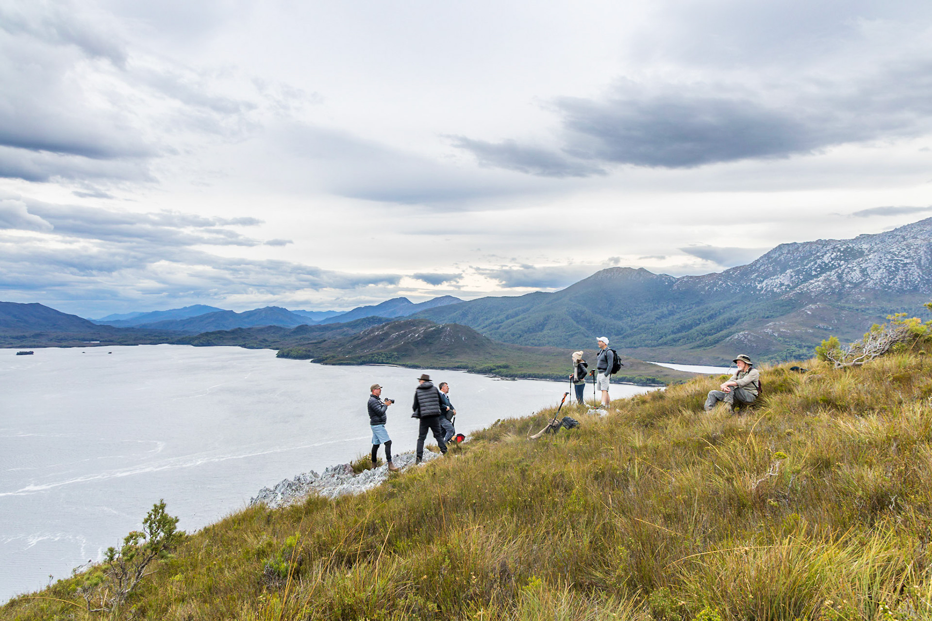 On Mt Beattie overlooking Bathurst Harbour