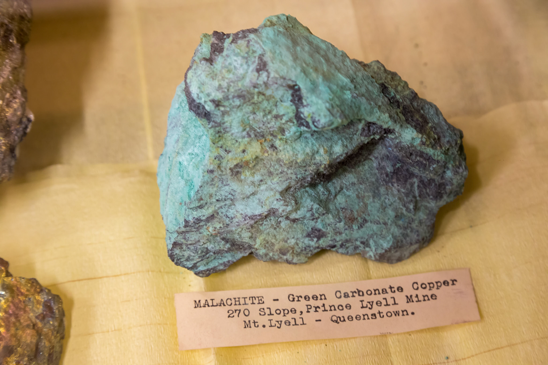 Mount Lyell copper ore, Queenstown