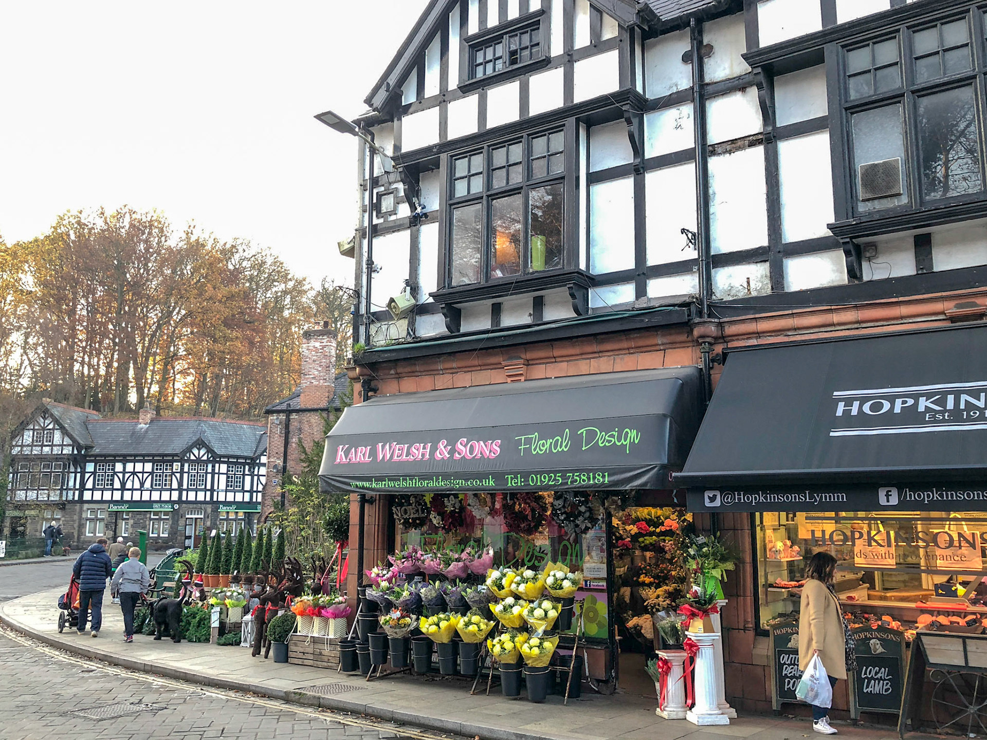 On the Lymm main street