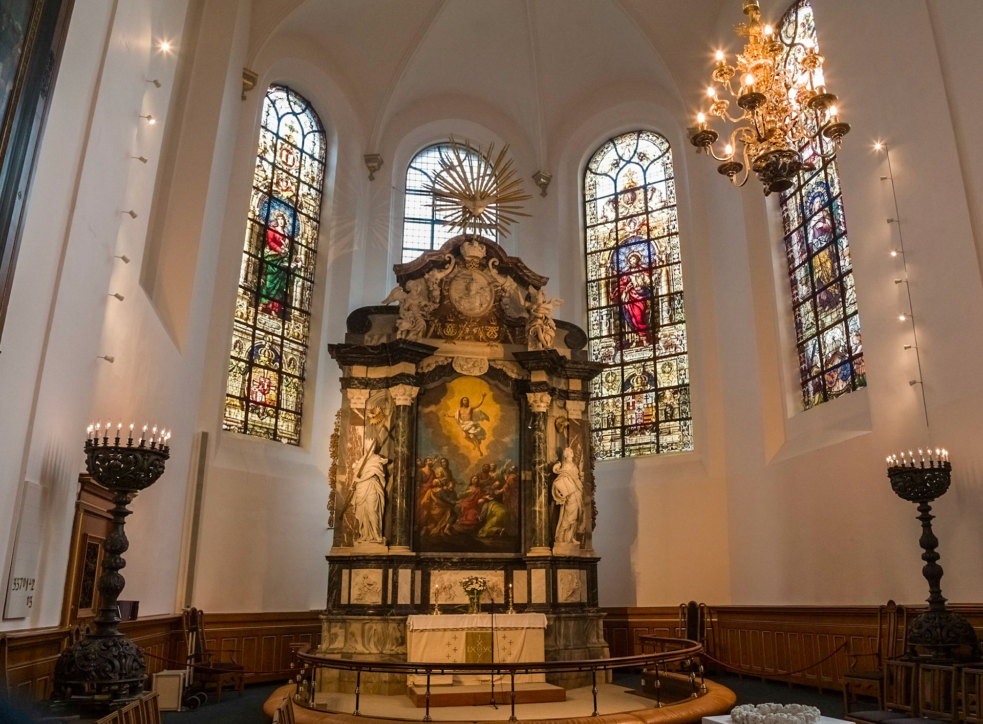 In the Lutheran church of the Holy Spirit