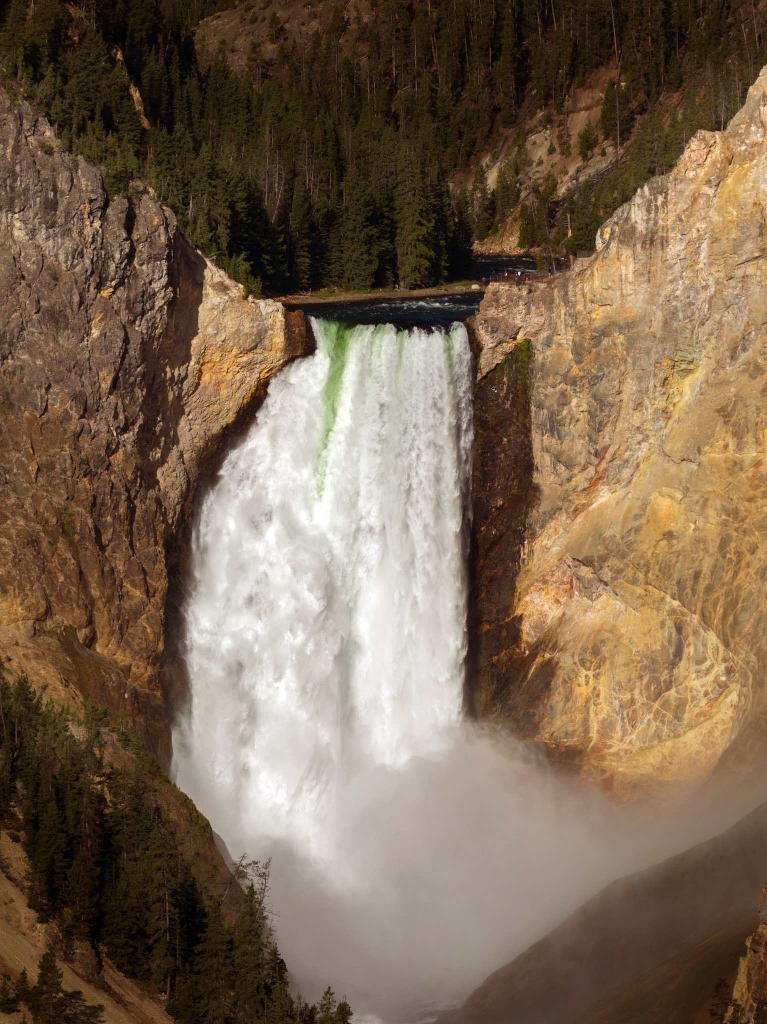 Lower Falls of the Yellowstone, Artist Point