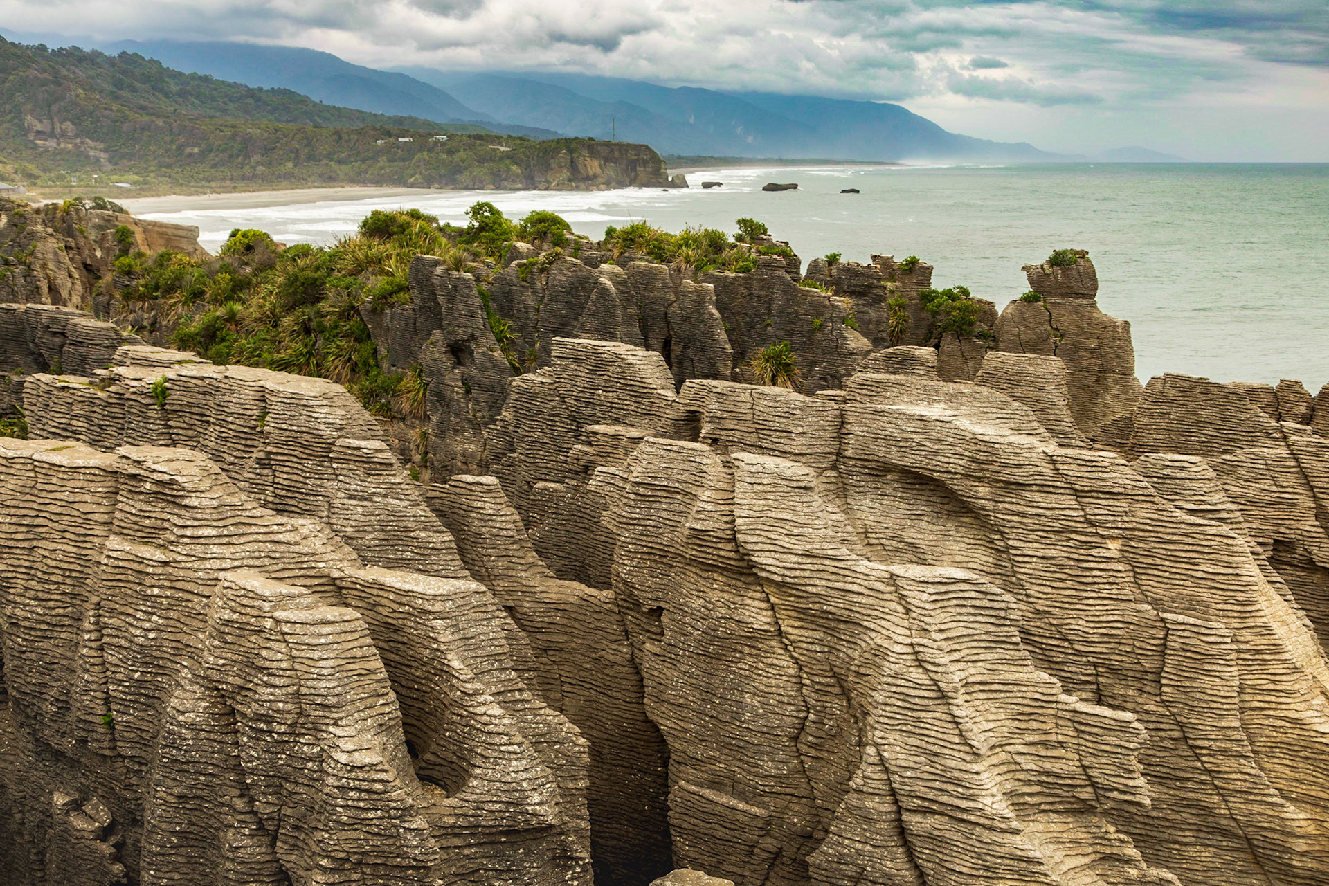 Pancake Rocks at Punakaiki 