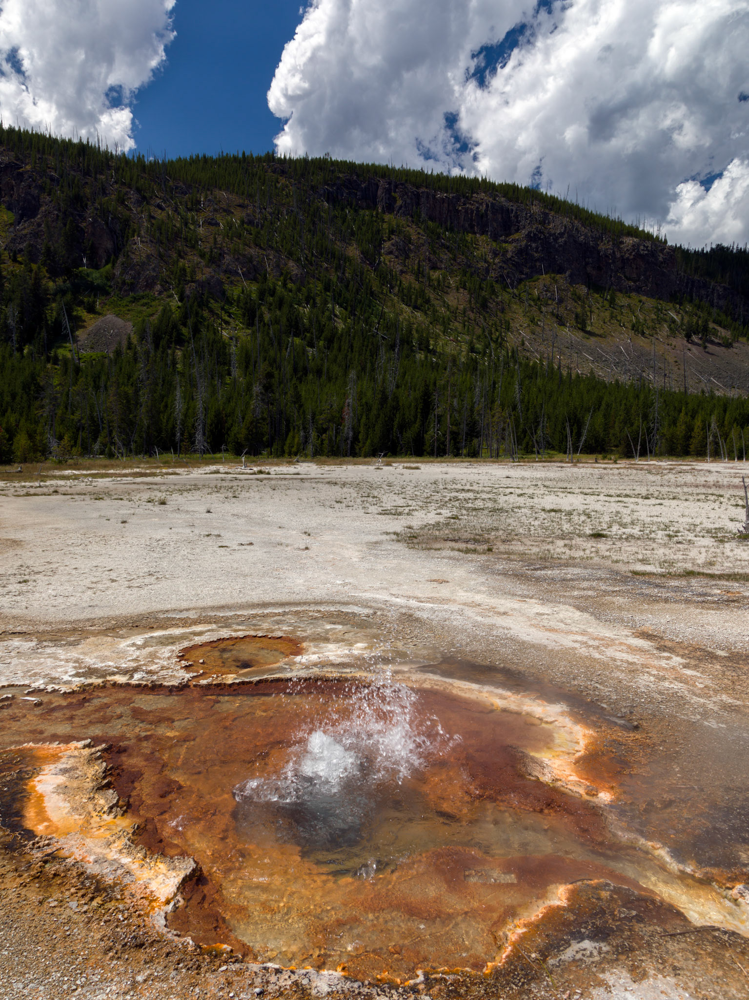 Black Sand Basin, Yellowstone National Park, Wyoming.