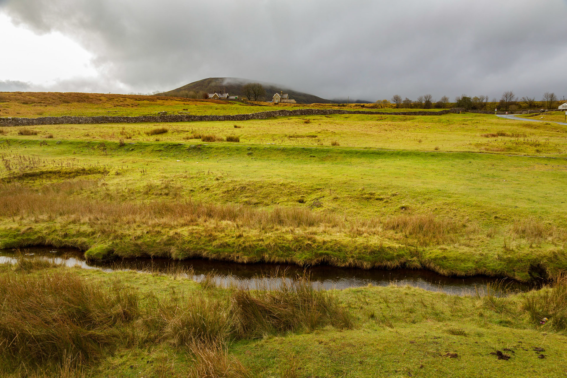 Passing across the Yorkshire Dales National Park