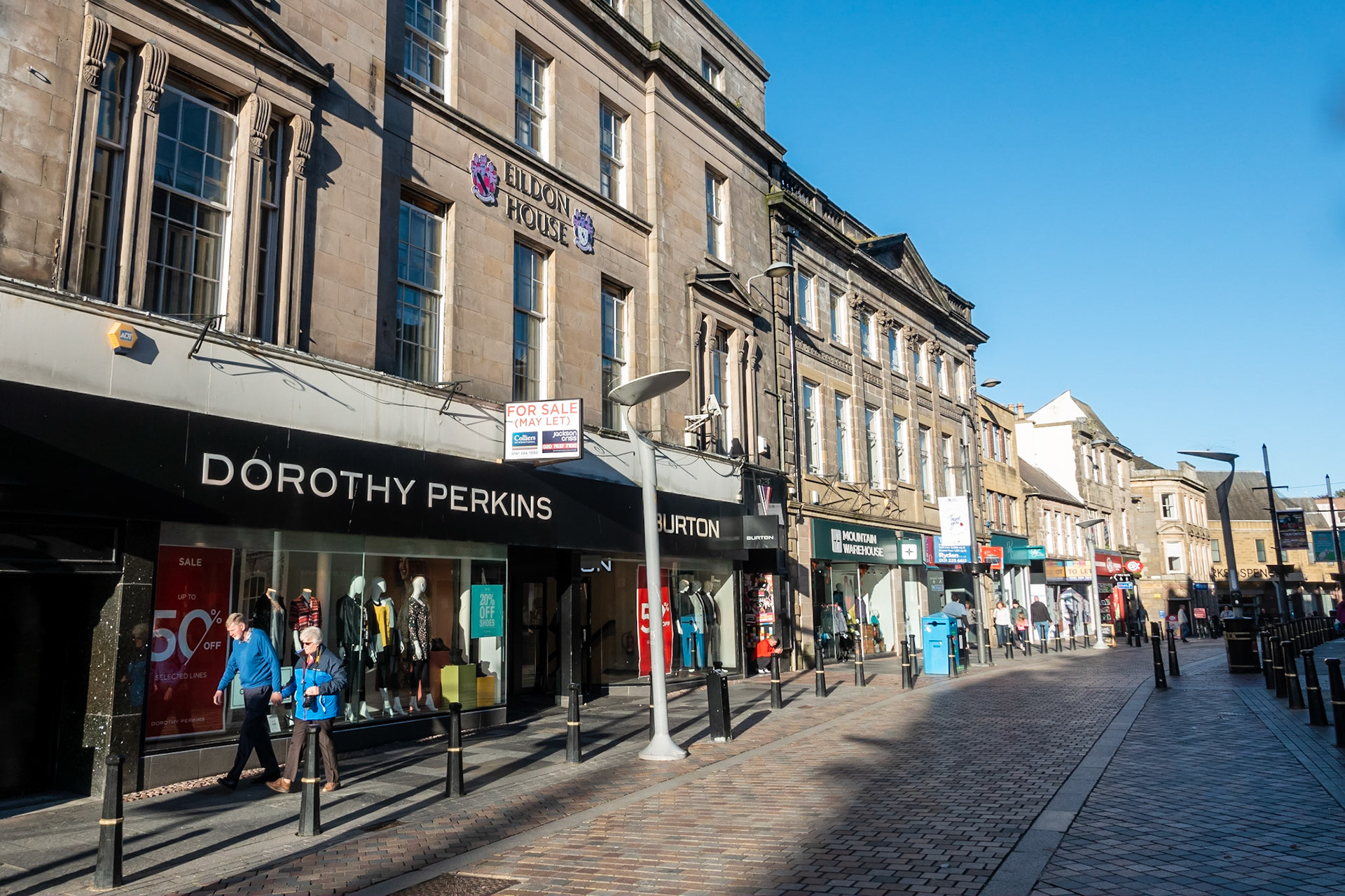 High Street Pedestrian Shopping