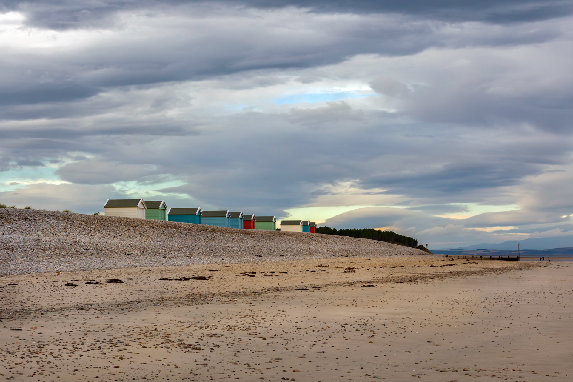 Findhorn Beach, Moray Firth.