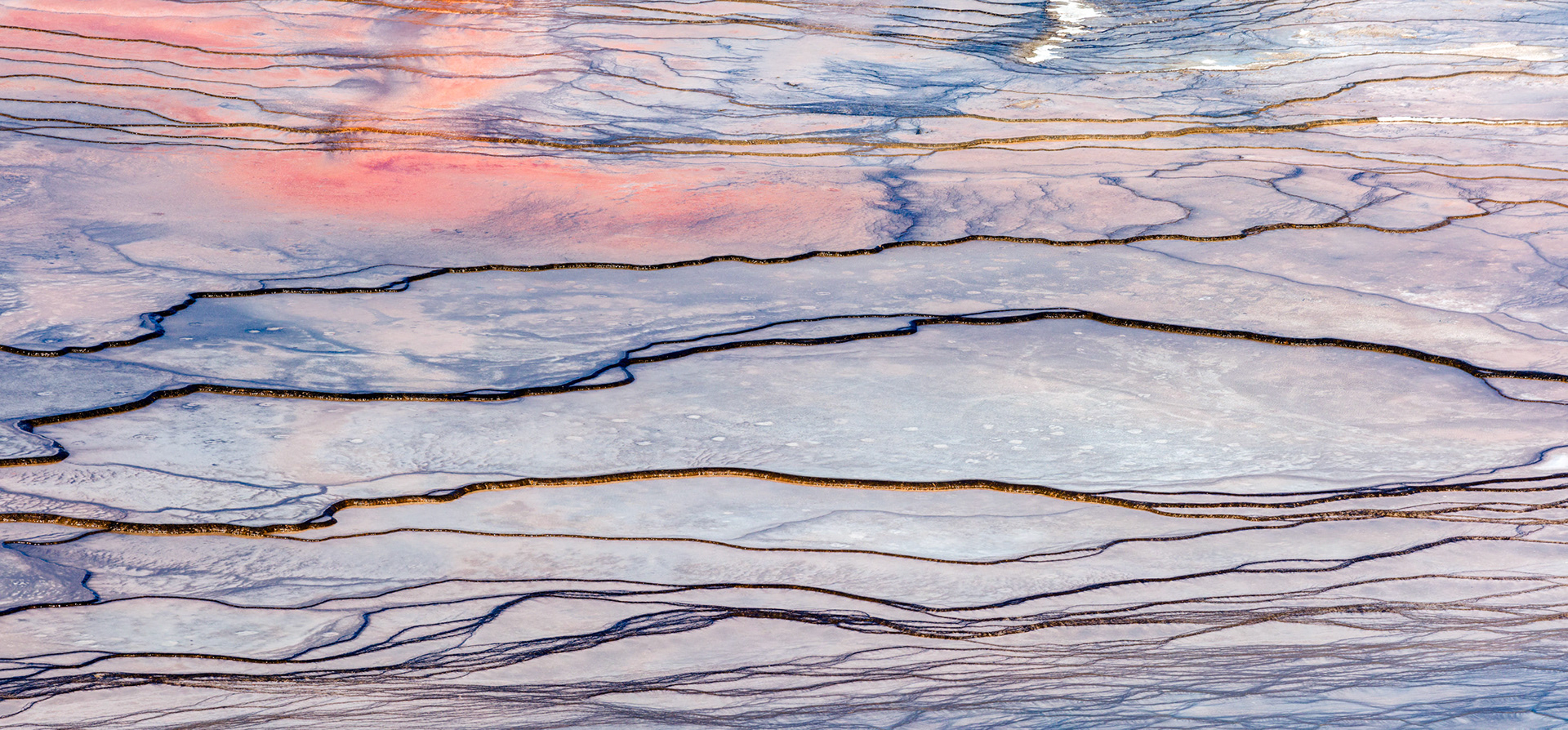Midway Geyser Basin, Yellowstone National Park, Wyoming.