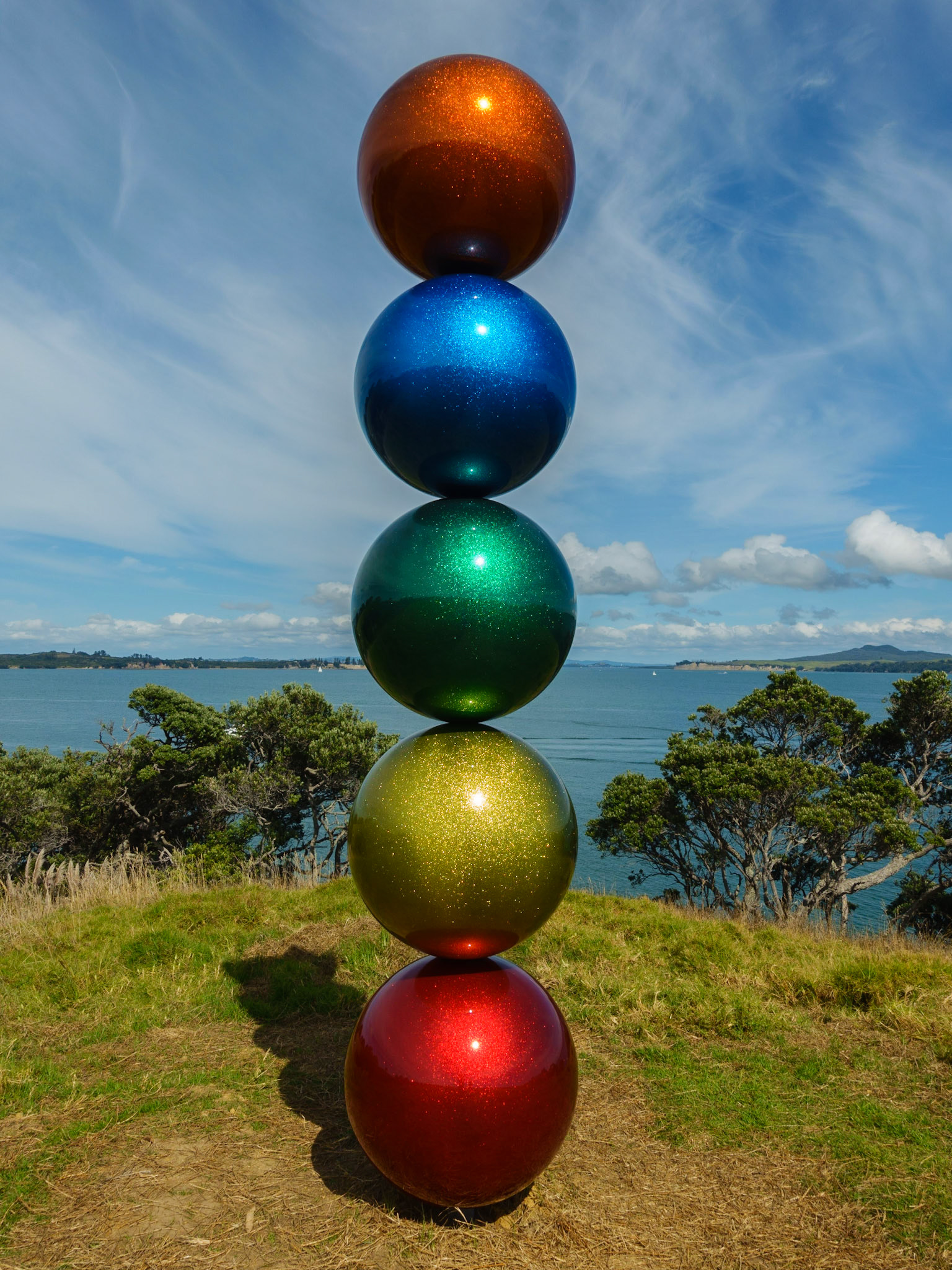 On Waiheke Island; 'Sculpture on the Gulf'