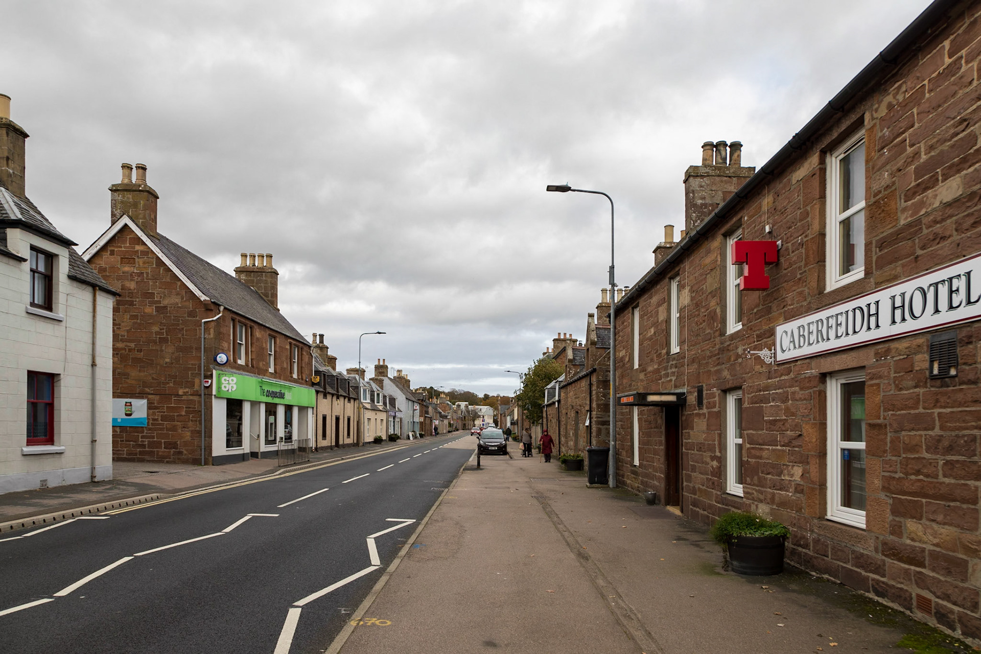 Golspie village, Sutherland, Highlands