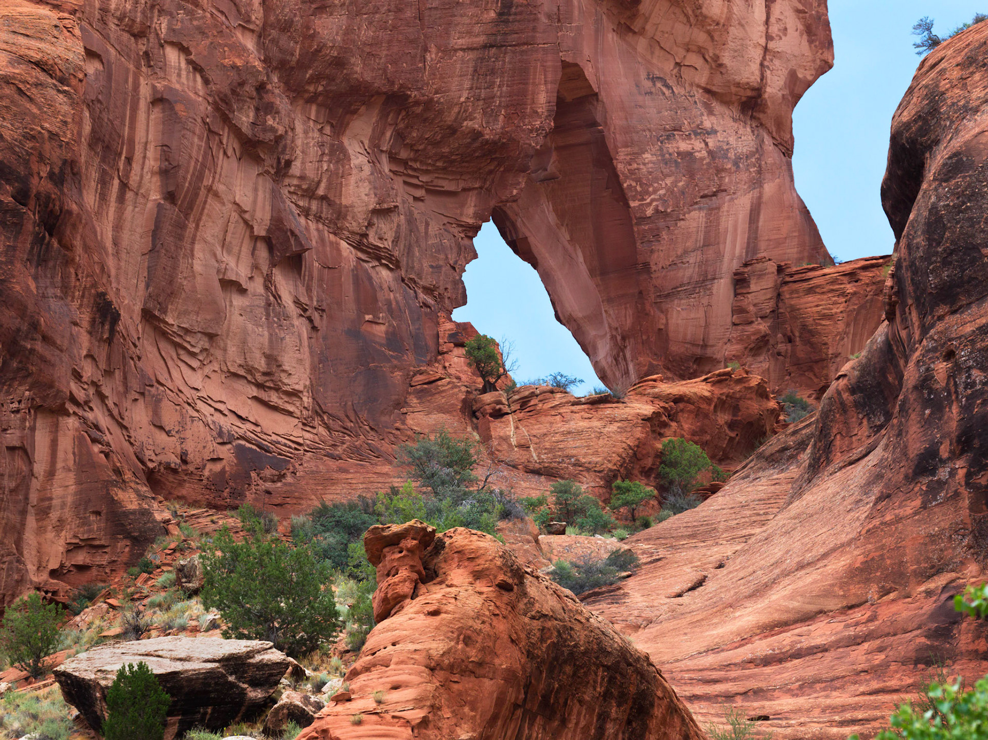 Rock Arch in the Canyon de Chelly
