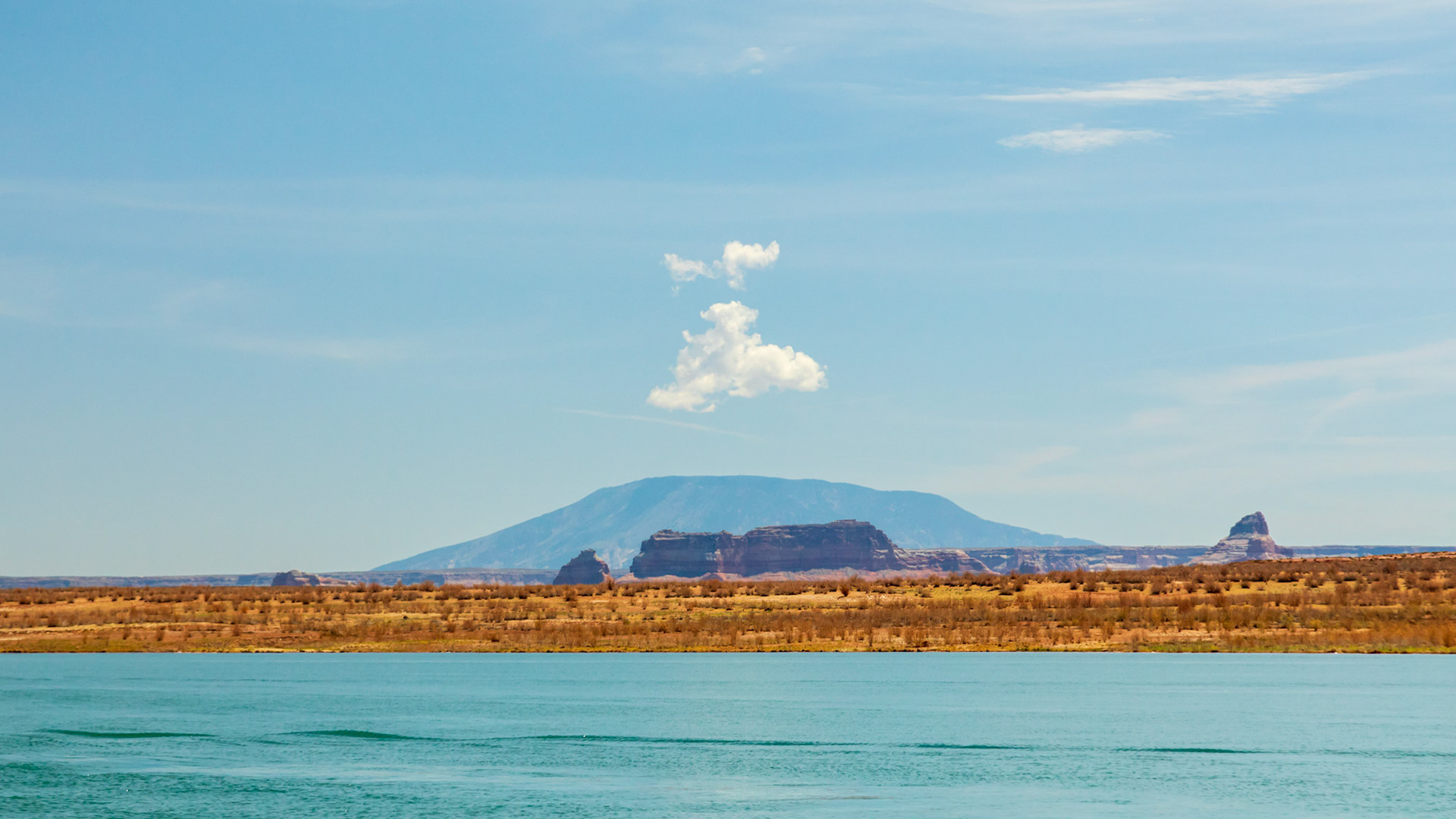 Going around Antelope Island, UT