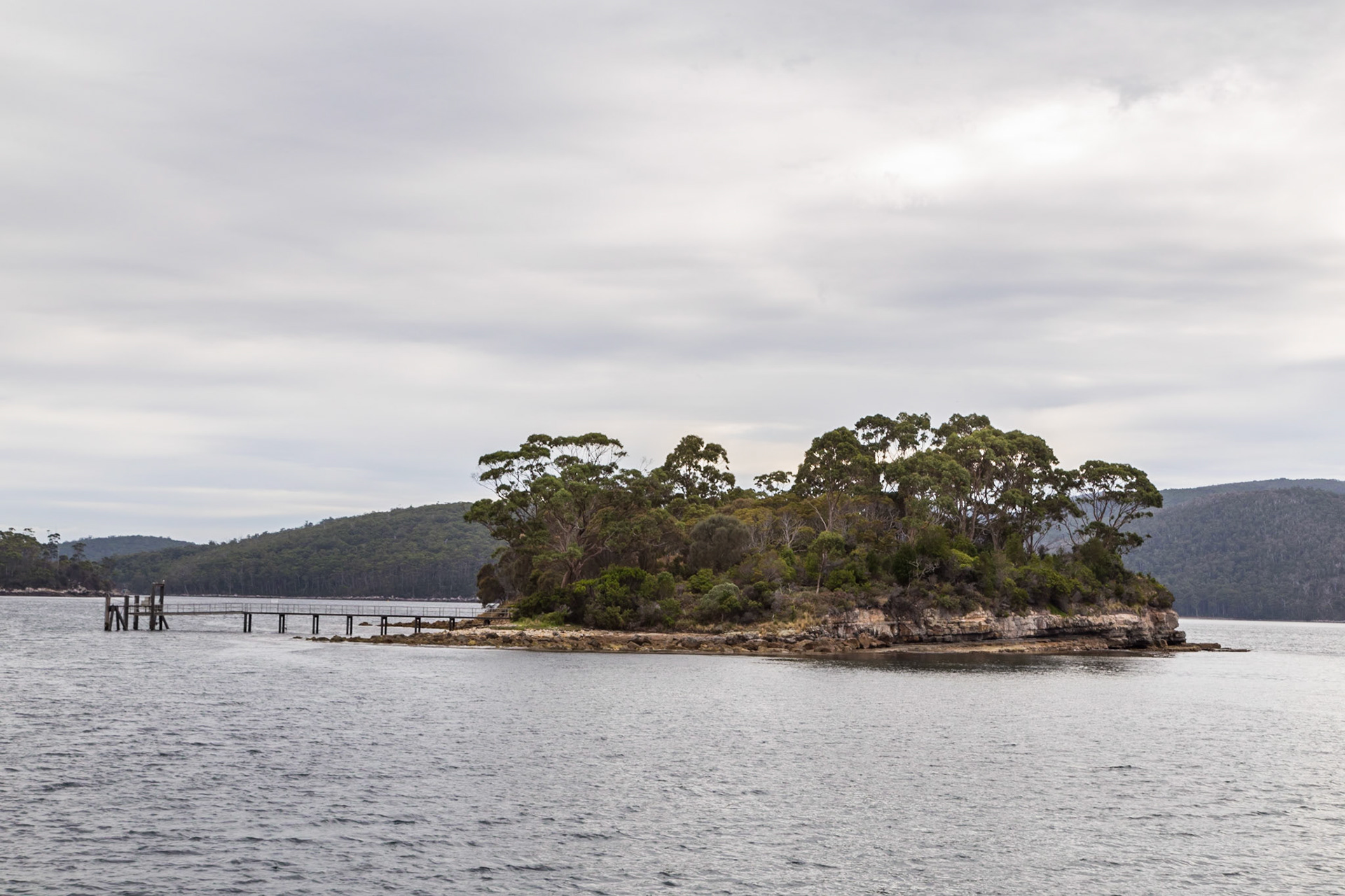 Approaching the Isle of the Dead. Port Arthur Historic Site