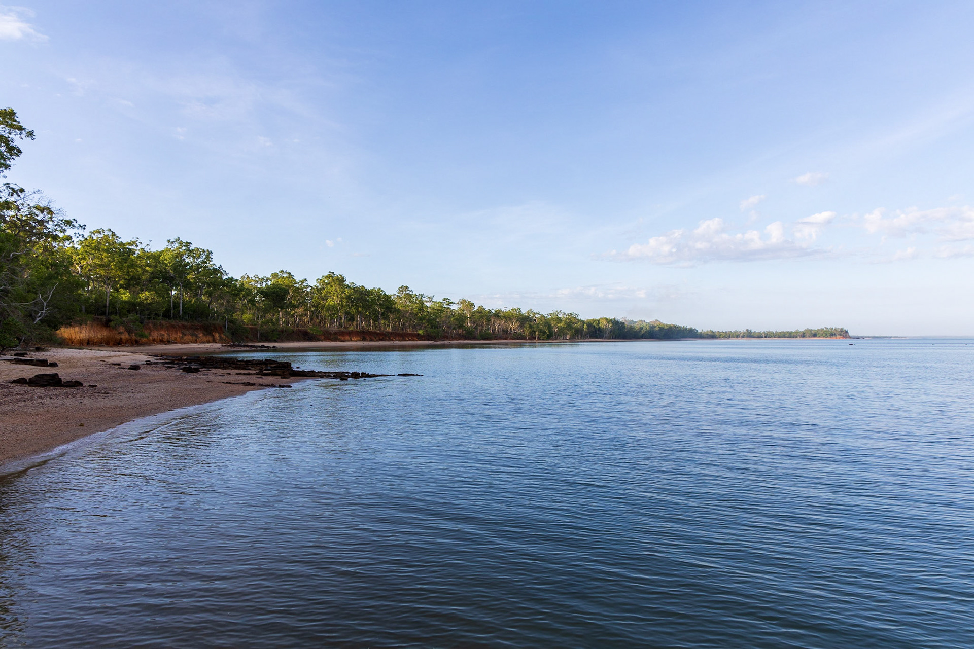 The bay location for the Cobnourg Coastal Camp