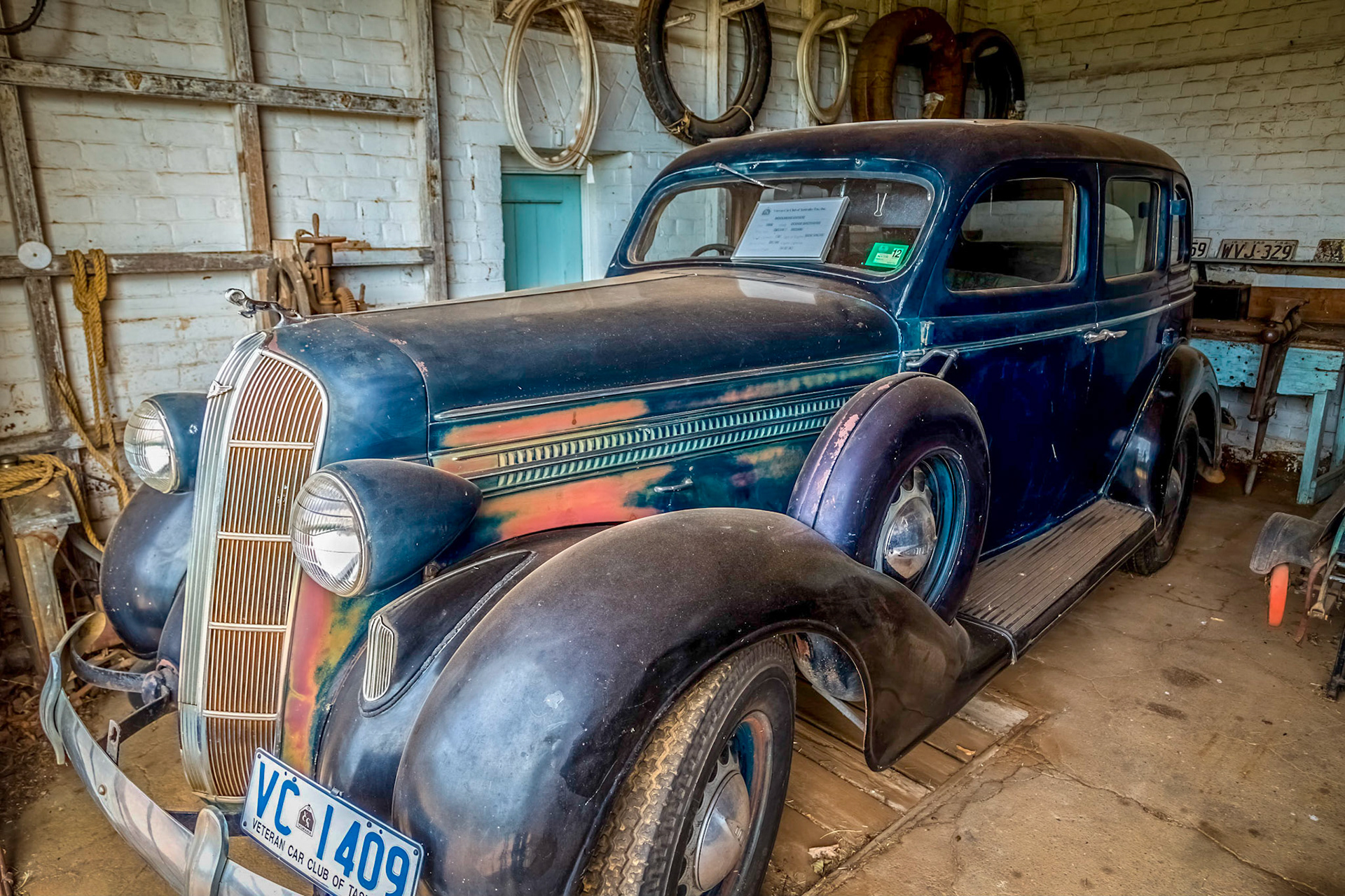 Dodge Brothers Delux Sedan, 1936. Woolmers Estate