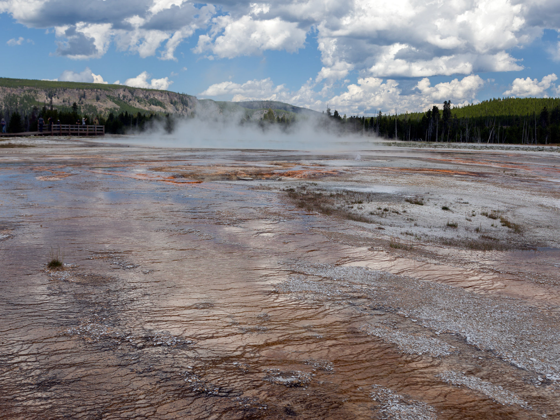 Black Sand Basin, Yellowstone National Park, Wyoming.