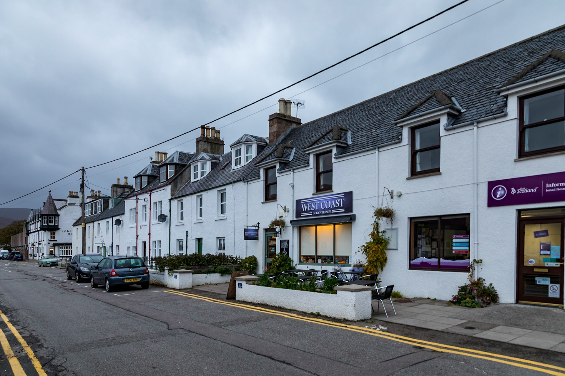 Along Argyle St, Ullapool