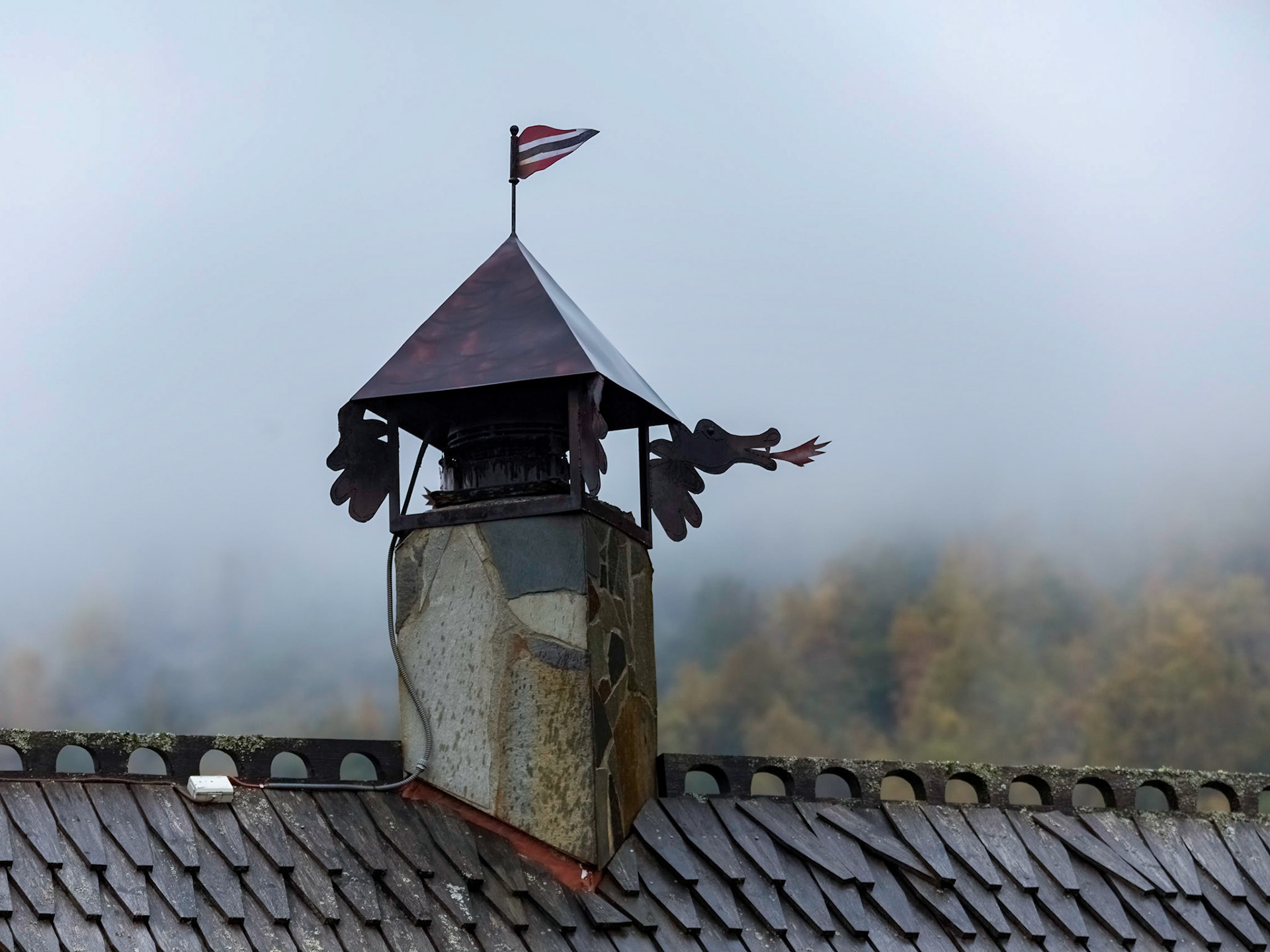 In and around the village of Flåm at the end of the Aurlandsfjord.