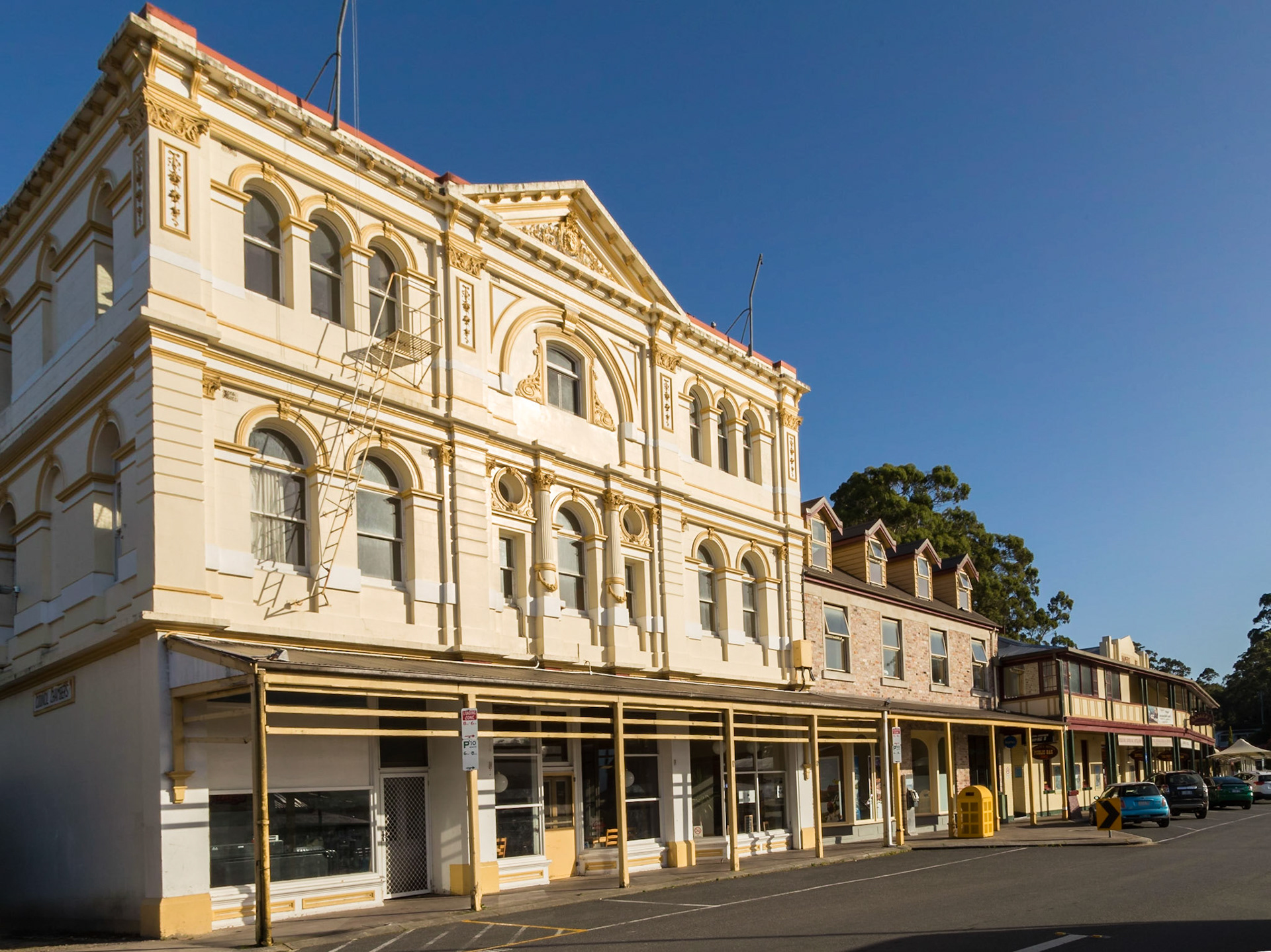 Council Chambers Building on The Esplanade, Strahan