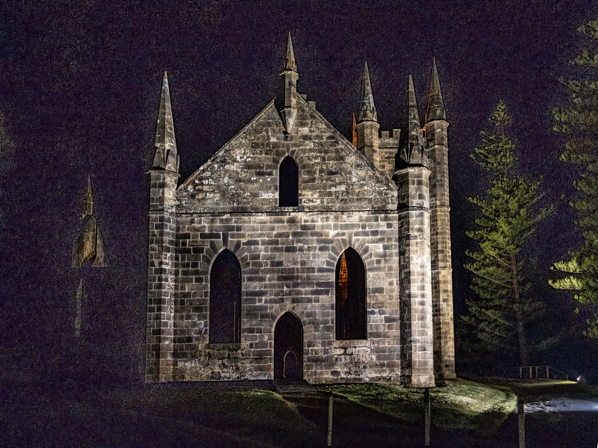 The Church (Ghost Tour). Port Arthur Historic Site