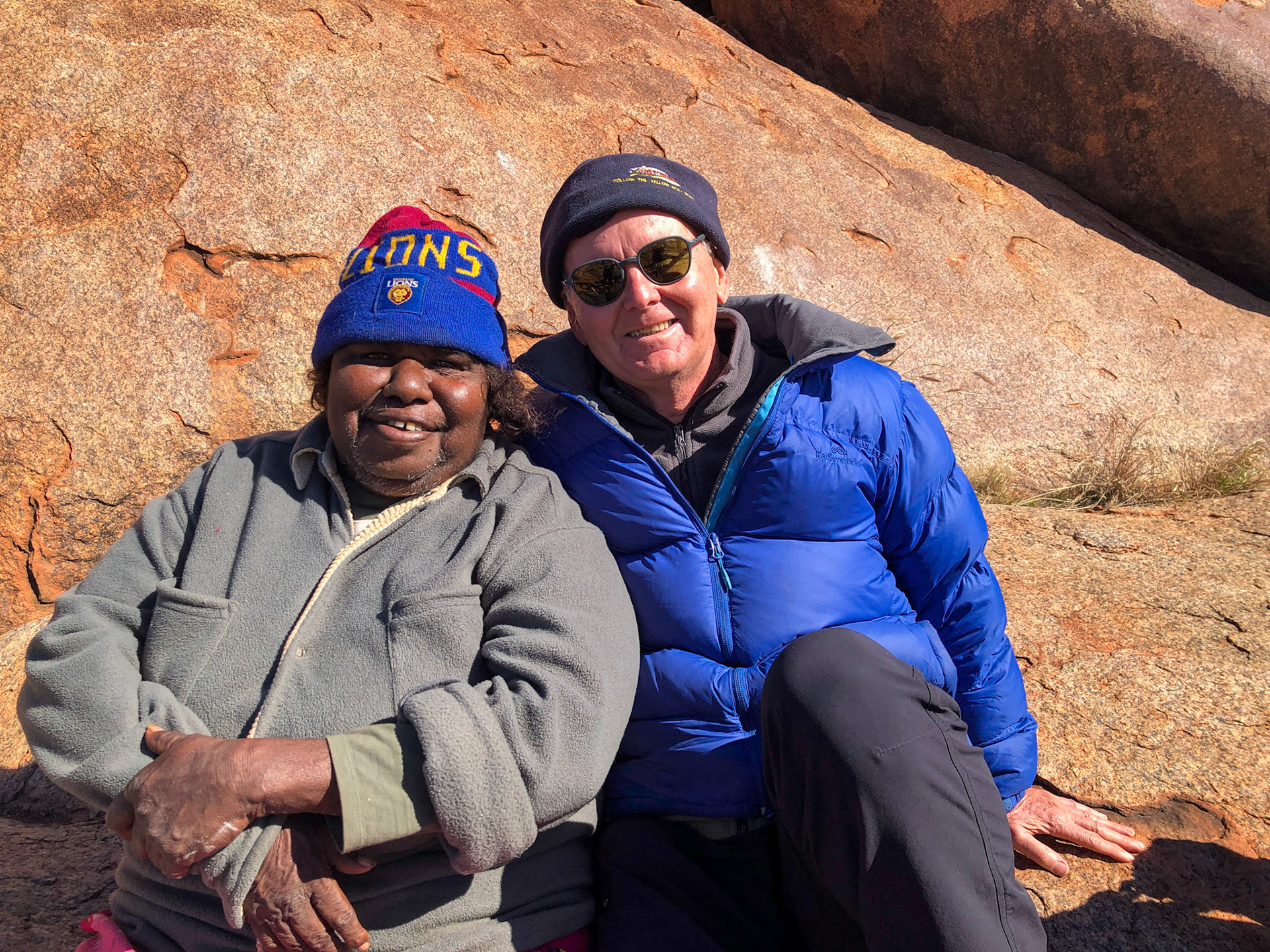 With Yalti Napangati