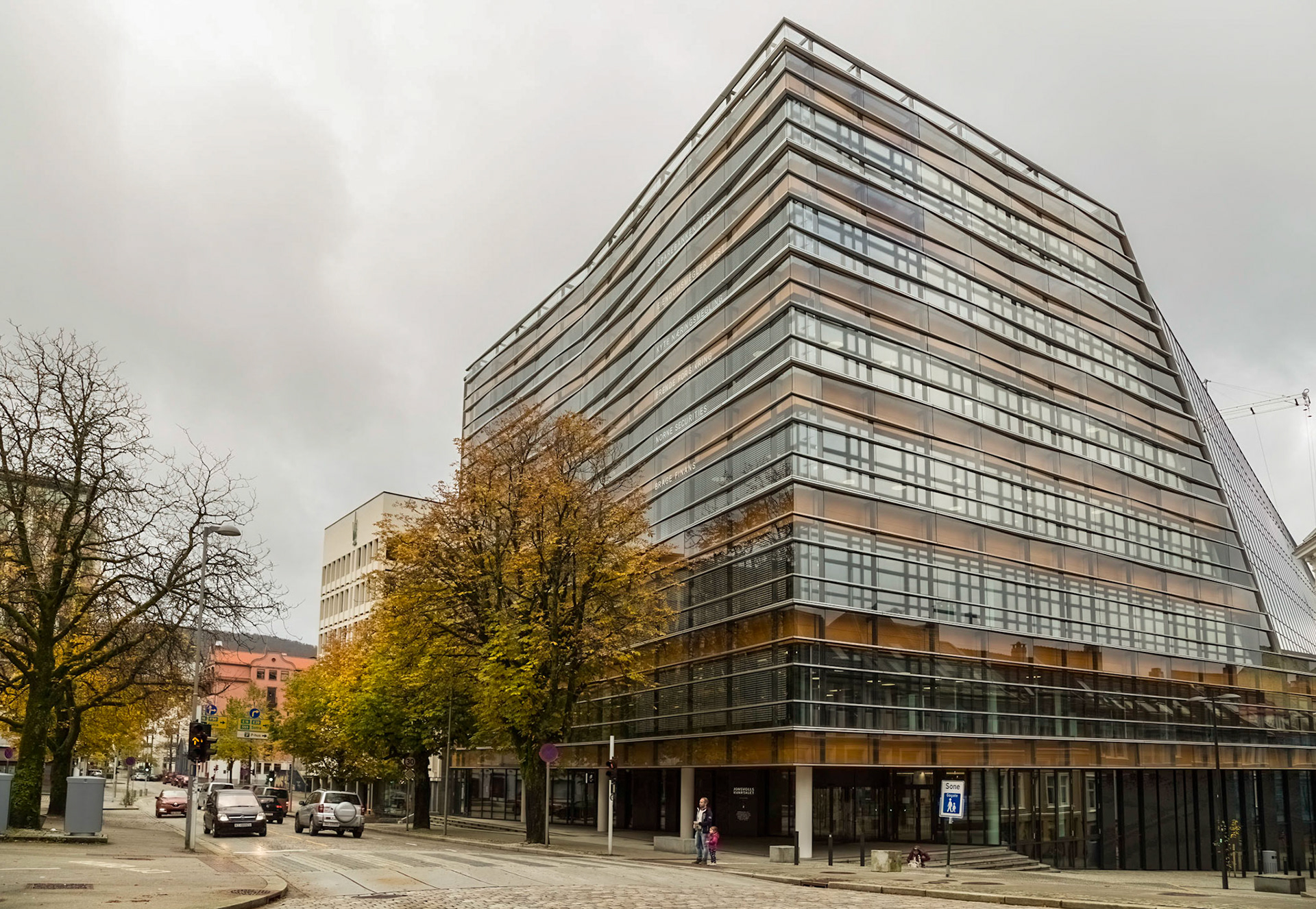 Modern architecture in old Bergen