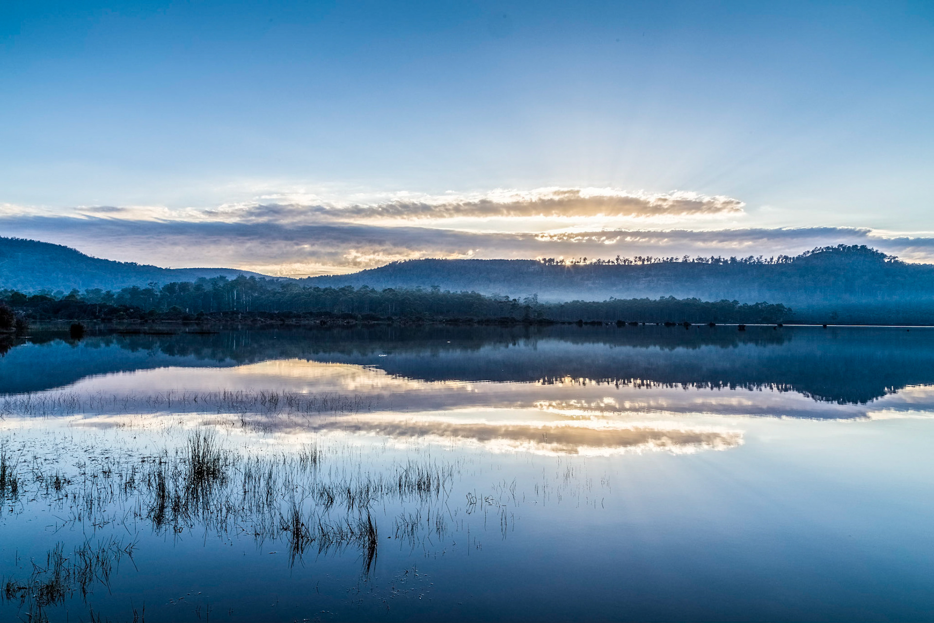 Wayatinah Lagoon at Sunrise