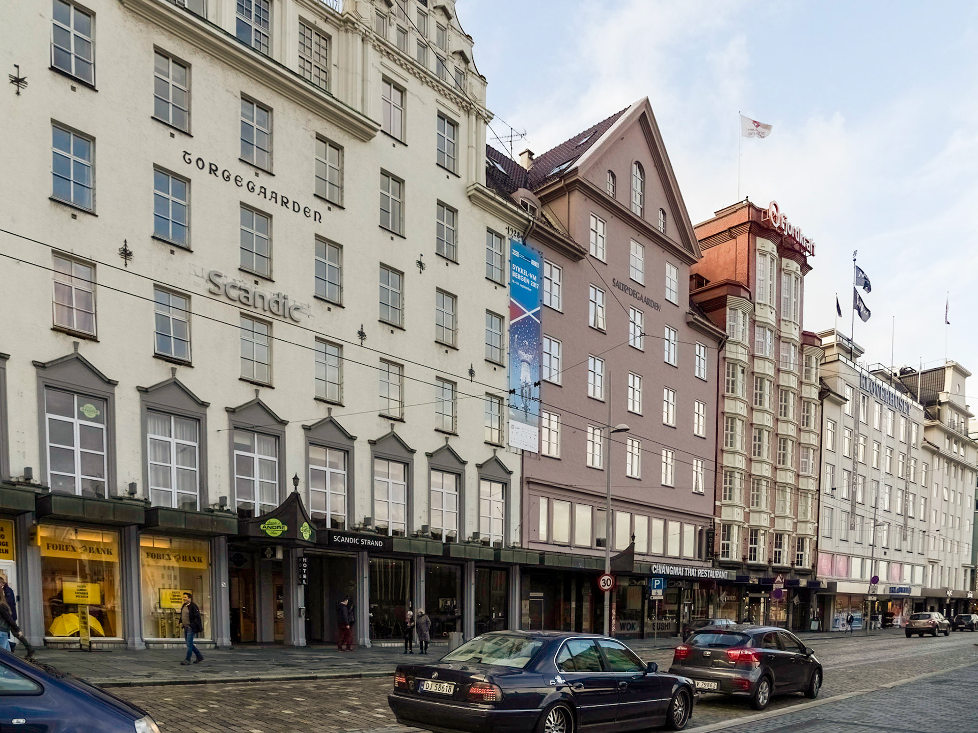 On a walk around the streets of old Bergen