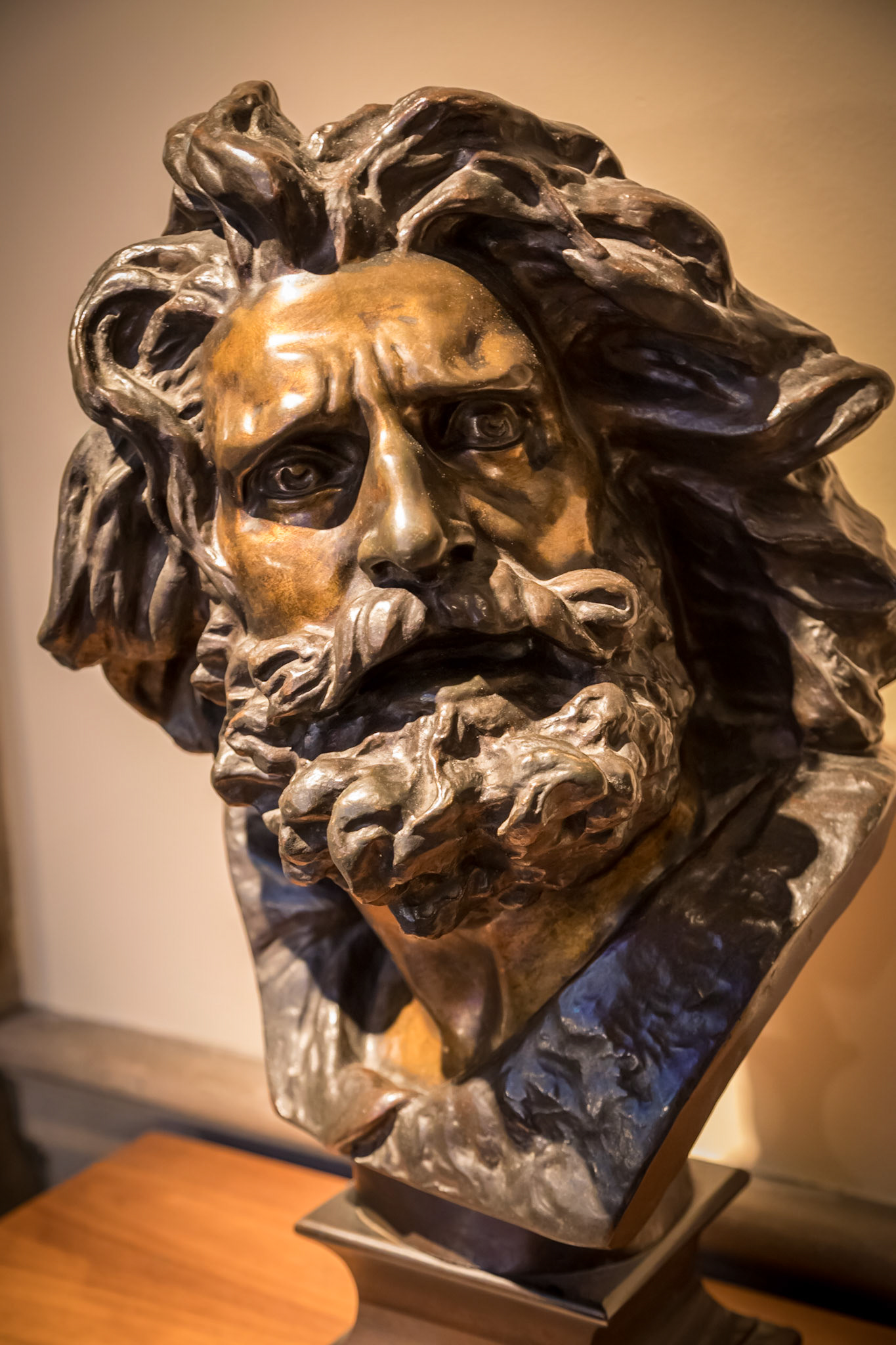 The Gaul. François Rude. In the Kelvingrove Art Gallery & Museum